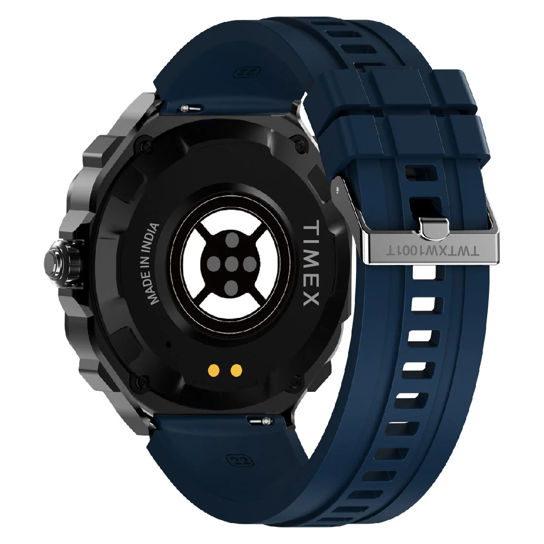 TIMEX Smart Nova 1.43 inches (3.6cm) AMOLED Display with Functional Crown and BT Calling Smartwatch for Unisex - TWTXW1001T - Image 3