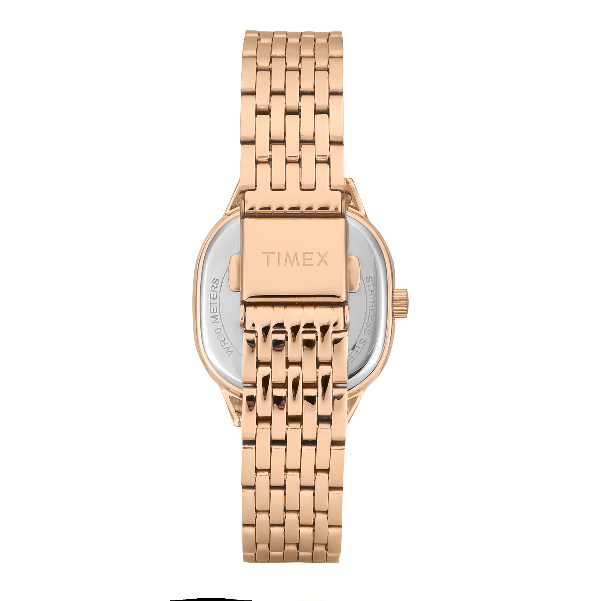 Timex Square 29mm Burgundy Dial Analog Women Watch - TWEL27300 - Image 6