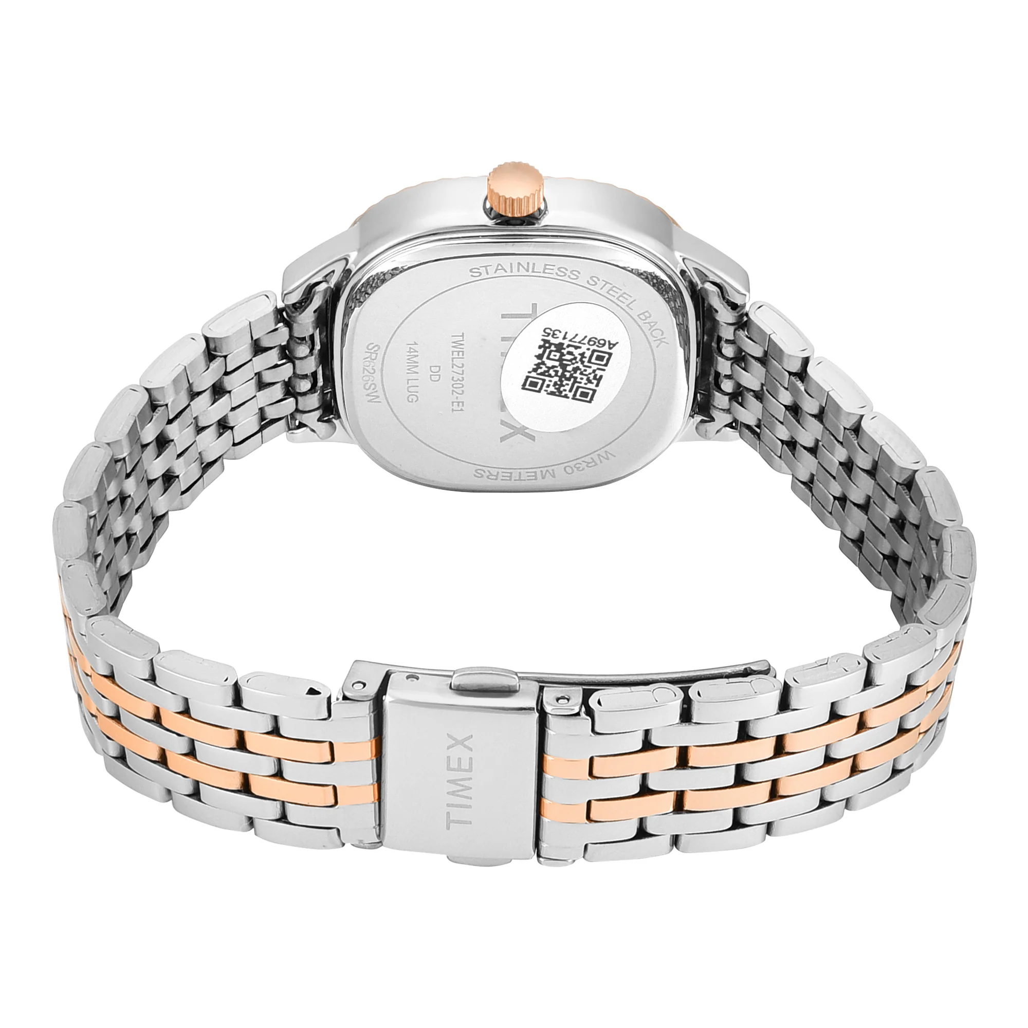 Timex Square 29mm Pink Dial Analog Women Watch - TWEL27302 - Image 3