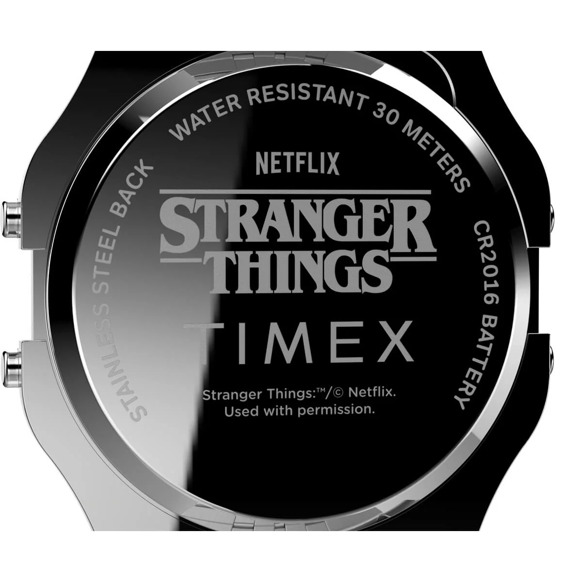 Timex T80 x Stranger Things 34mm Stainless Steel Bracelet Watch - TW2V50900X8 - Image 5
