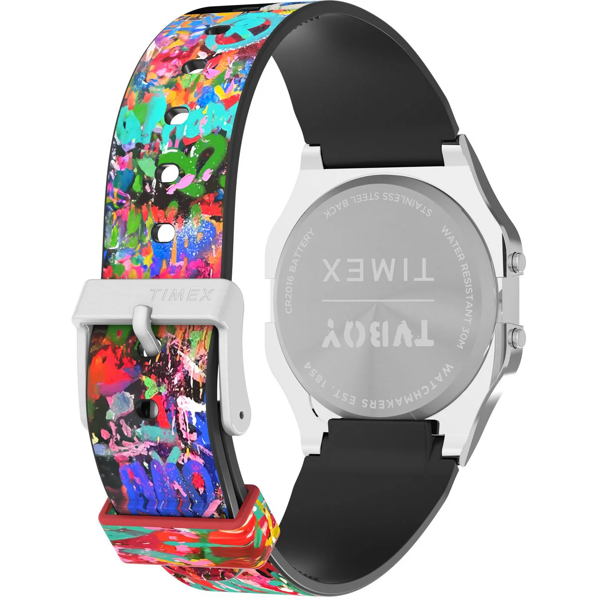 Timex T80 x TVBOY 34mm Resin Strap Watch - Image 2