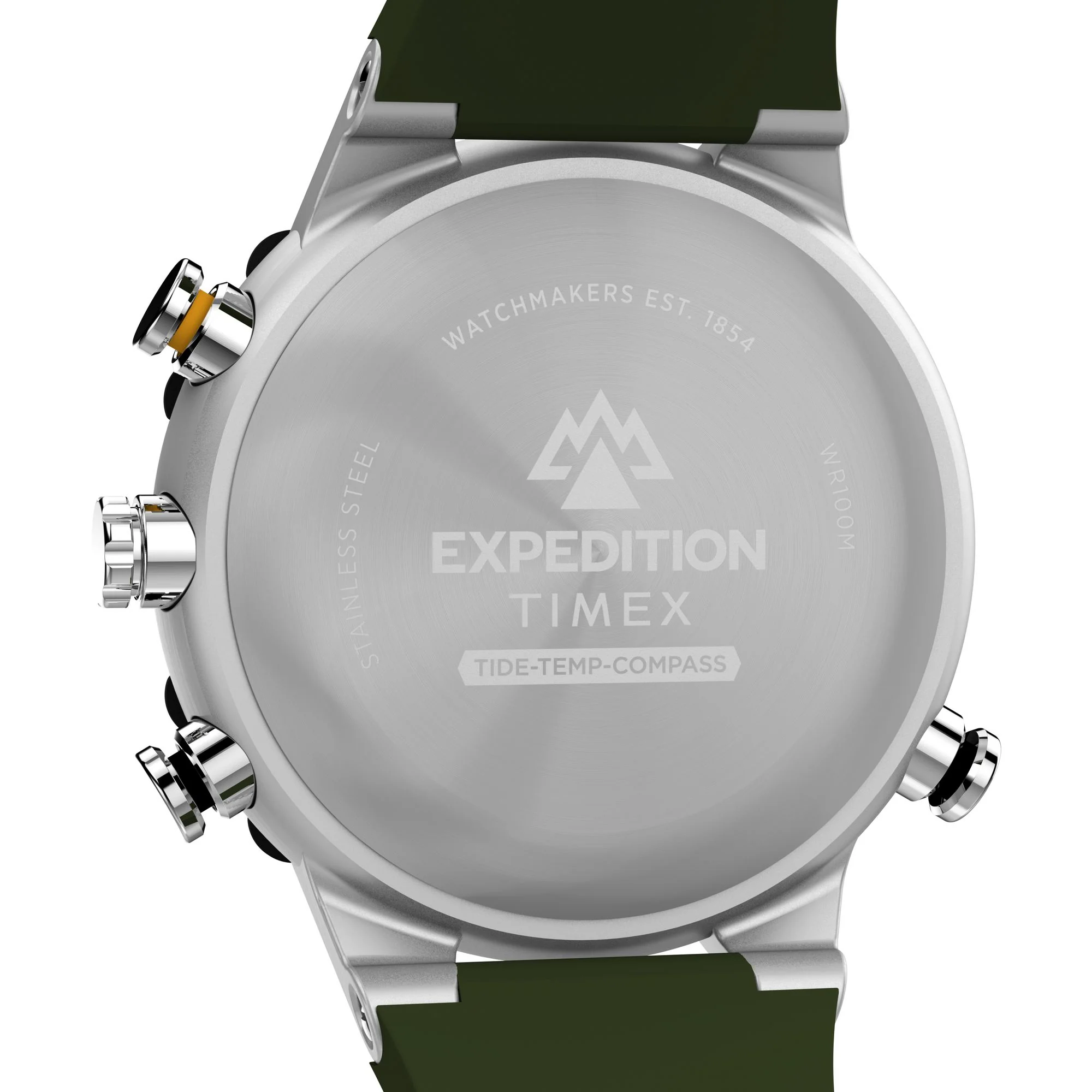 TIMEX Tide/Temp/Compass Green Round Dial Analog Men's Watch - TW2Y14400UJ - Image 4