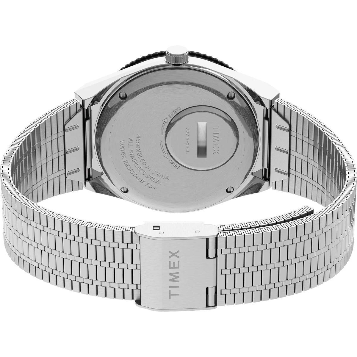 Q Timex Reissue 38mm Stainless Steel Bracelet Watch - Image 5