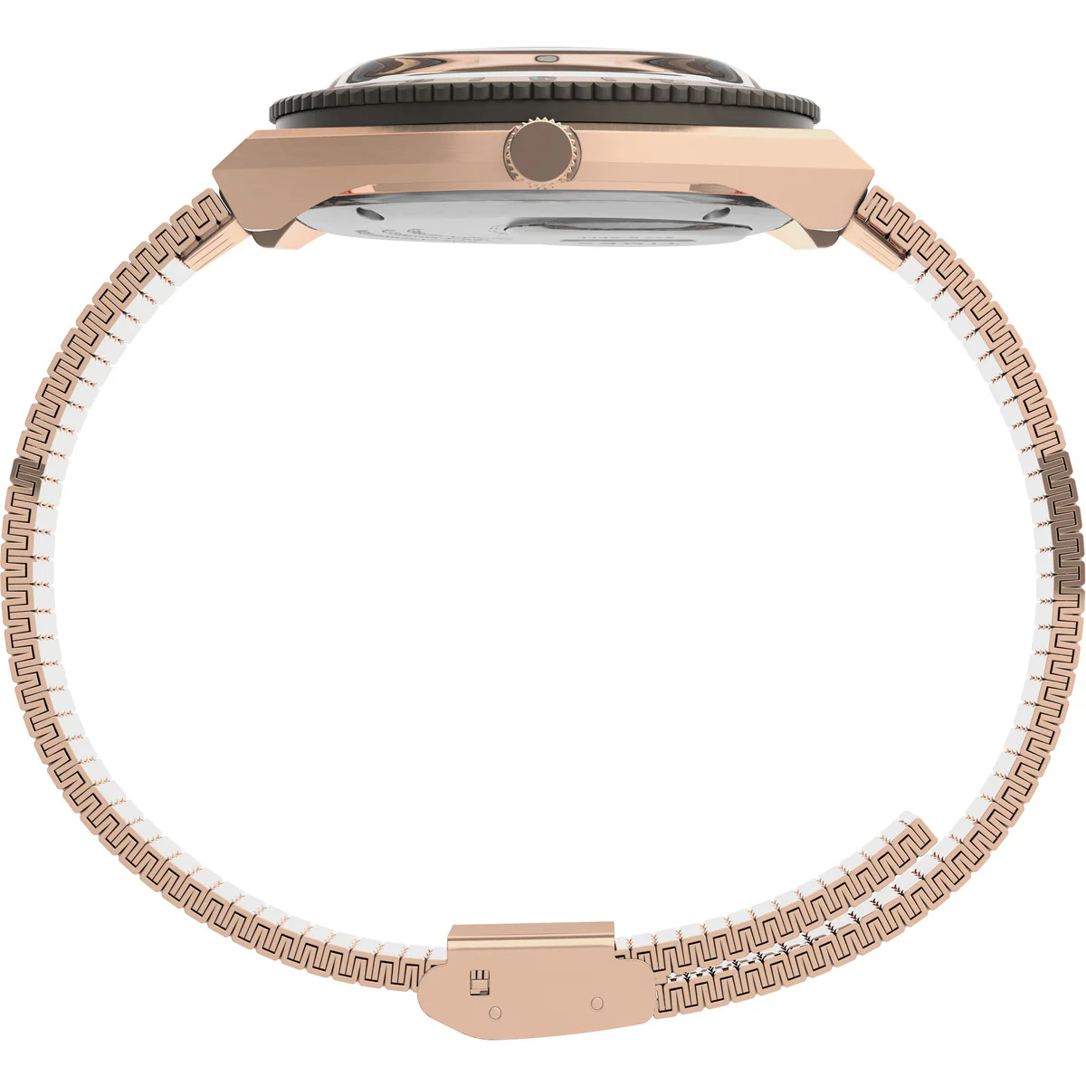 Q Timex 36mm Stainless Steel Bracelet Watch - Image 2