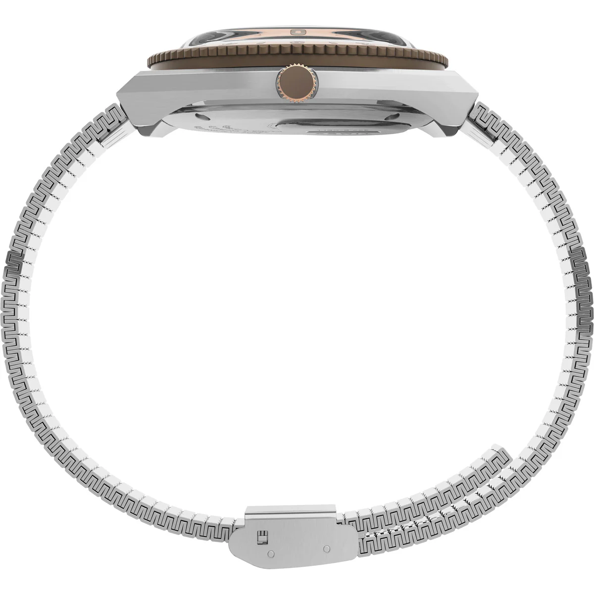 Q Timex 36mm Stainless Steel Bracelet Watch - Image 2