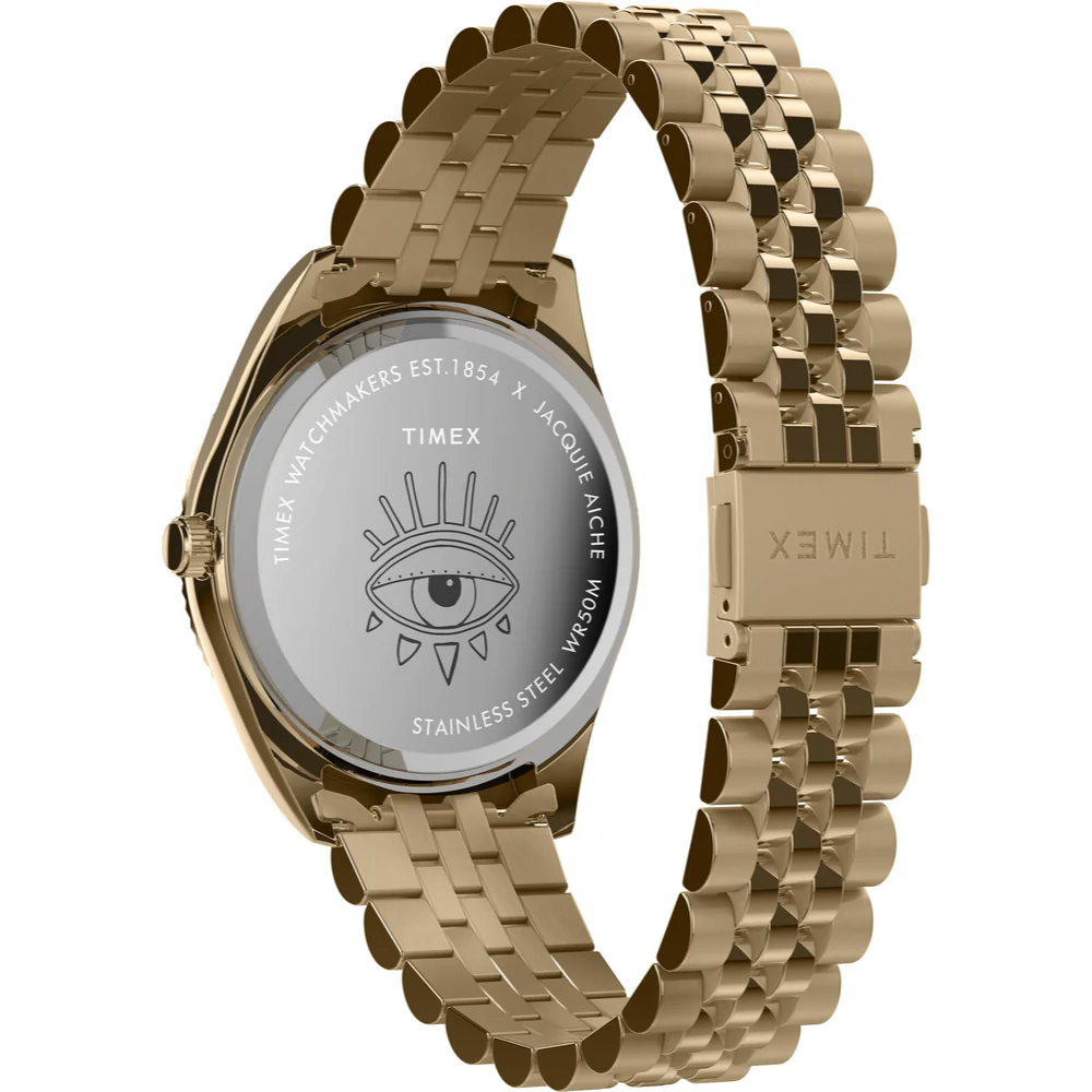 Timex x Jacquie Aiche 36mm Stainless Steel Bracelet Watch - Image 8