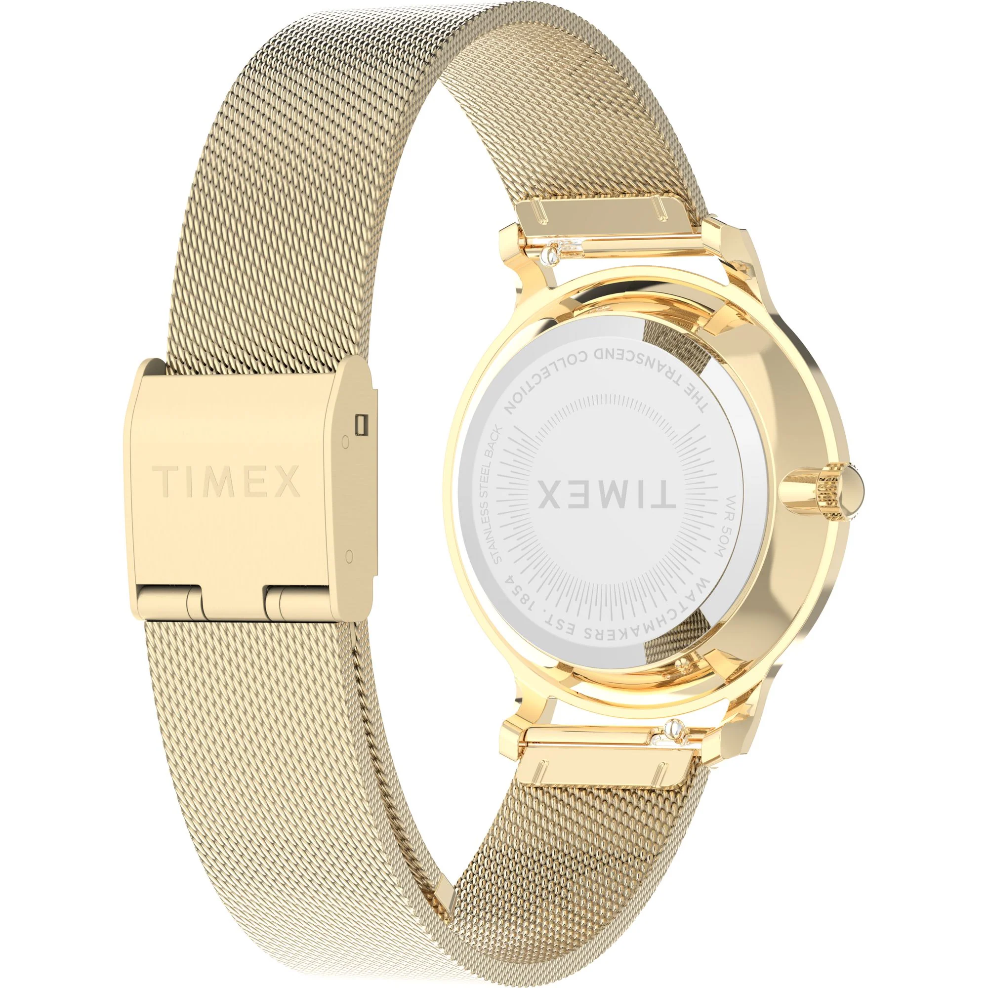 Timex Transcend Round 31mm Green Dial Analog Women Watch - TW2W87300UJ - Image 7