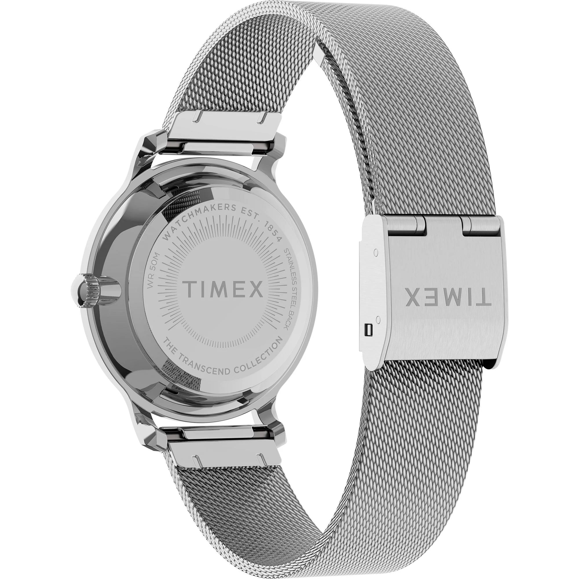 TIMEX Transcend Women White Round Dial Analog Watch - TW2U86700UJ - Image 4