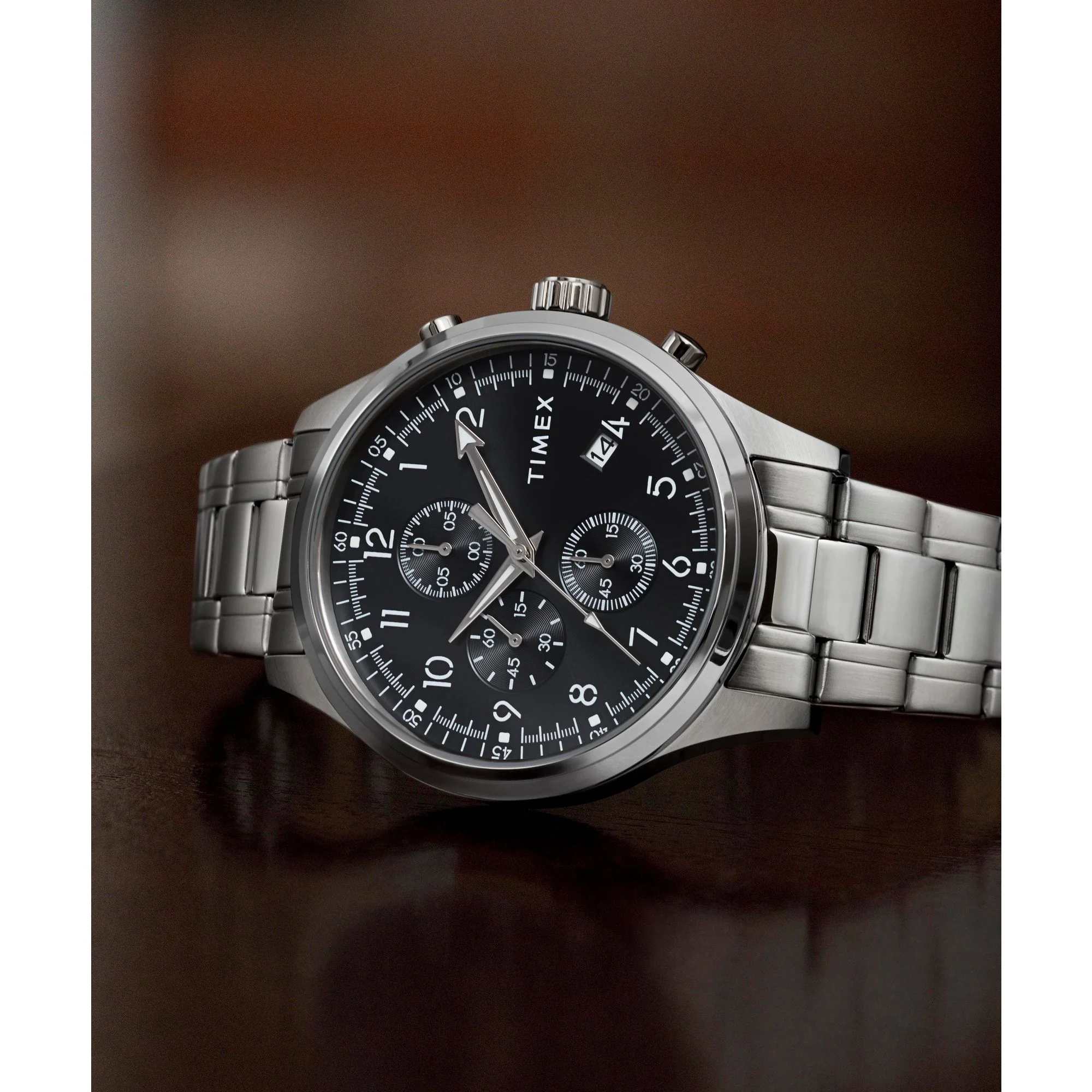 TIMEX Trend Black Round Dial Analog Men's Watch - TW2Y01400UJ - Image 6