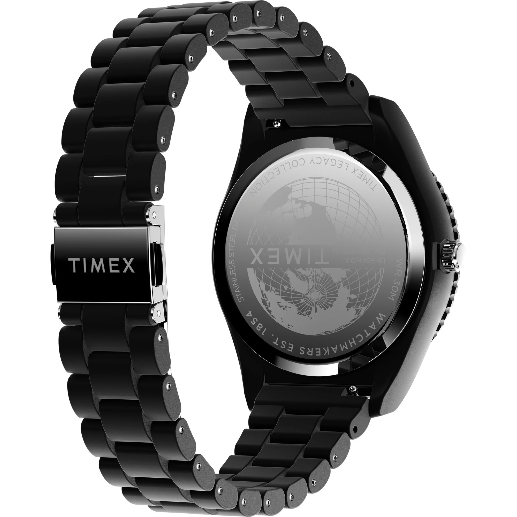 TIMEX Trend Black Round Dial Analog Men's Watch - TW2Y04500UJ - Image 4