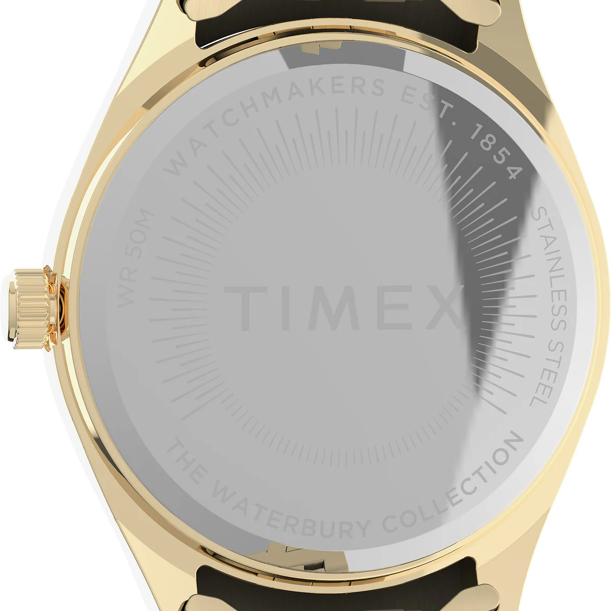 Timex 3 Hands Women's Analog Gold Dial Coloured Quartz Watch, Round Dial with 36 mm Case width - TW2U78500UJ - Image 4