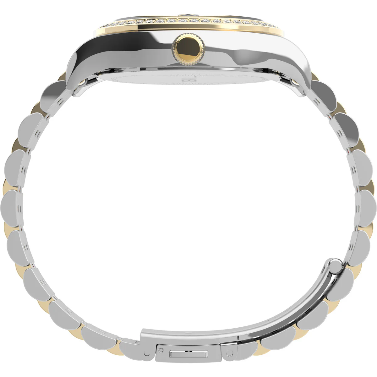 Timex 3 Hands Women's Analog Silver Dial Coloured Quartz Watch, Round Dial with 34 mm Case width - TW2U53900UJ - Image 2