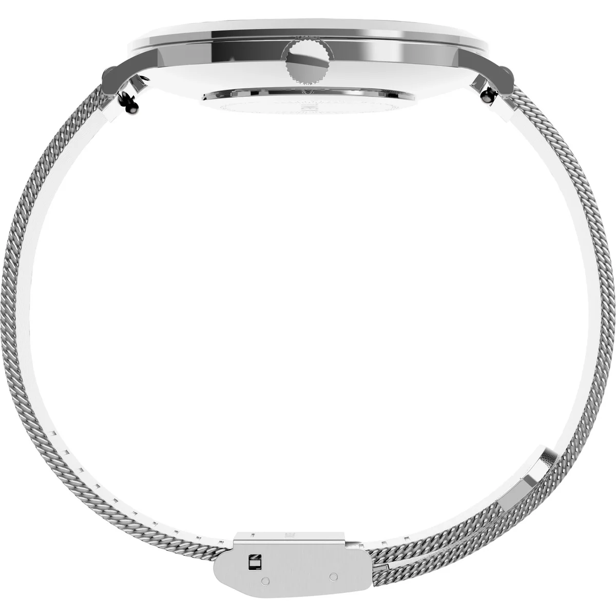 Timex Multifunctonal Women's Analog Silver Dial Coloured Quartz Watch, Round Dial with 38 mm Case width - TW2U67000UJ - Image 2