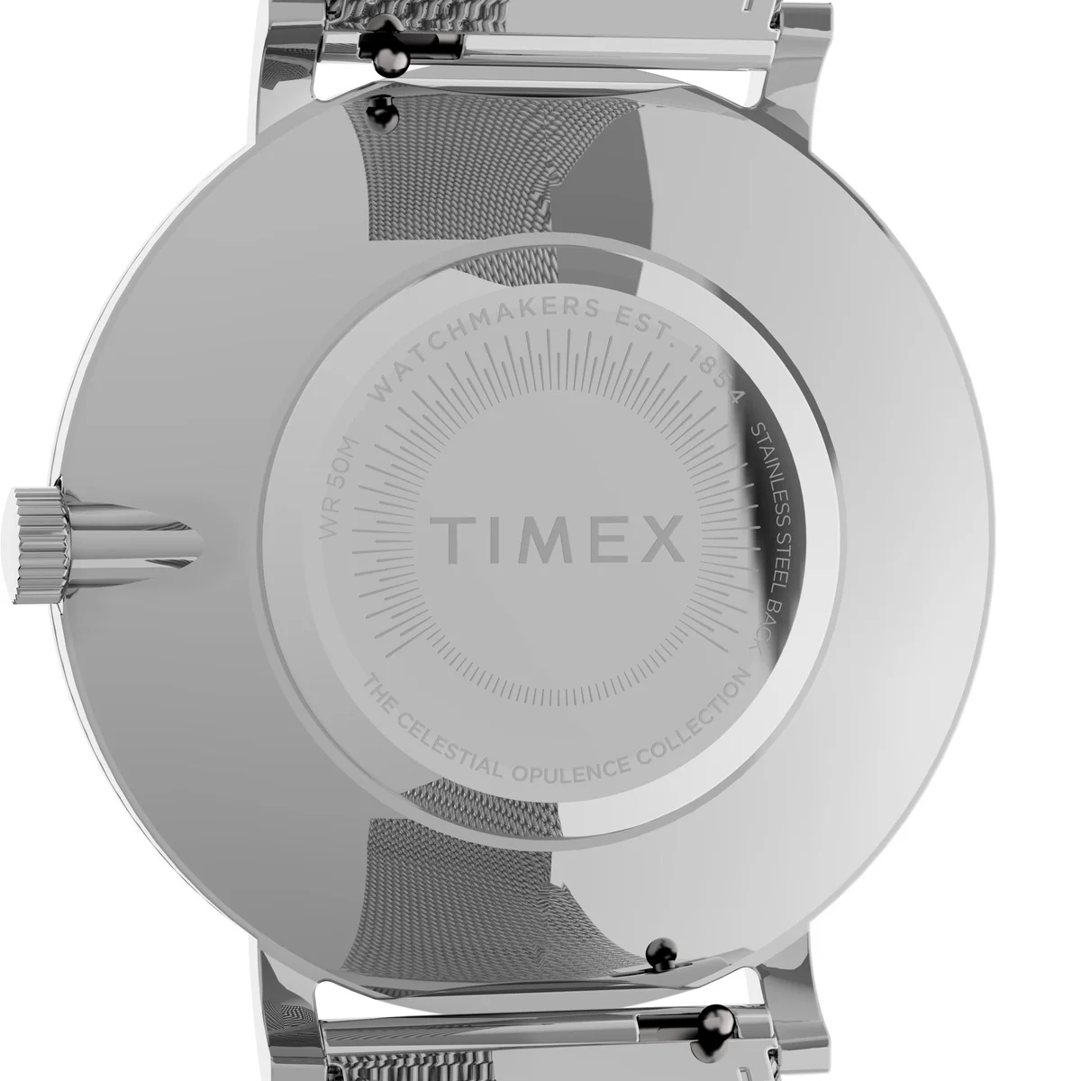 Timex Multifunctonal Women's Analog Silver Dial Coloured Quartz Watch, Round Dial with 38 mm Case width - TW2U67000UJ - Image 4