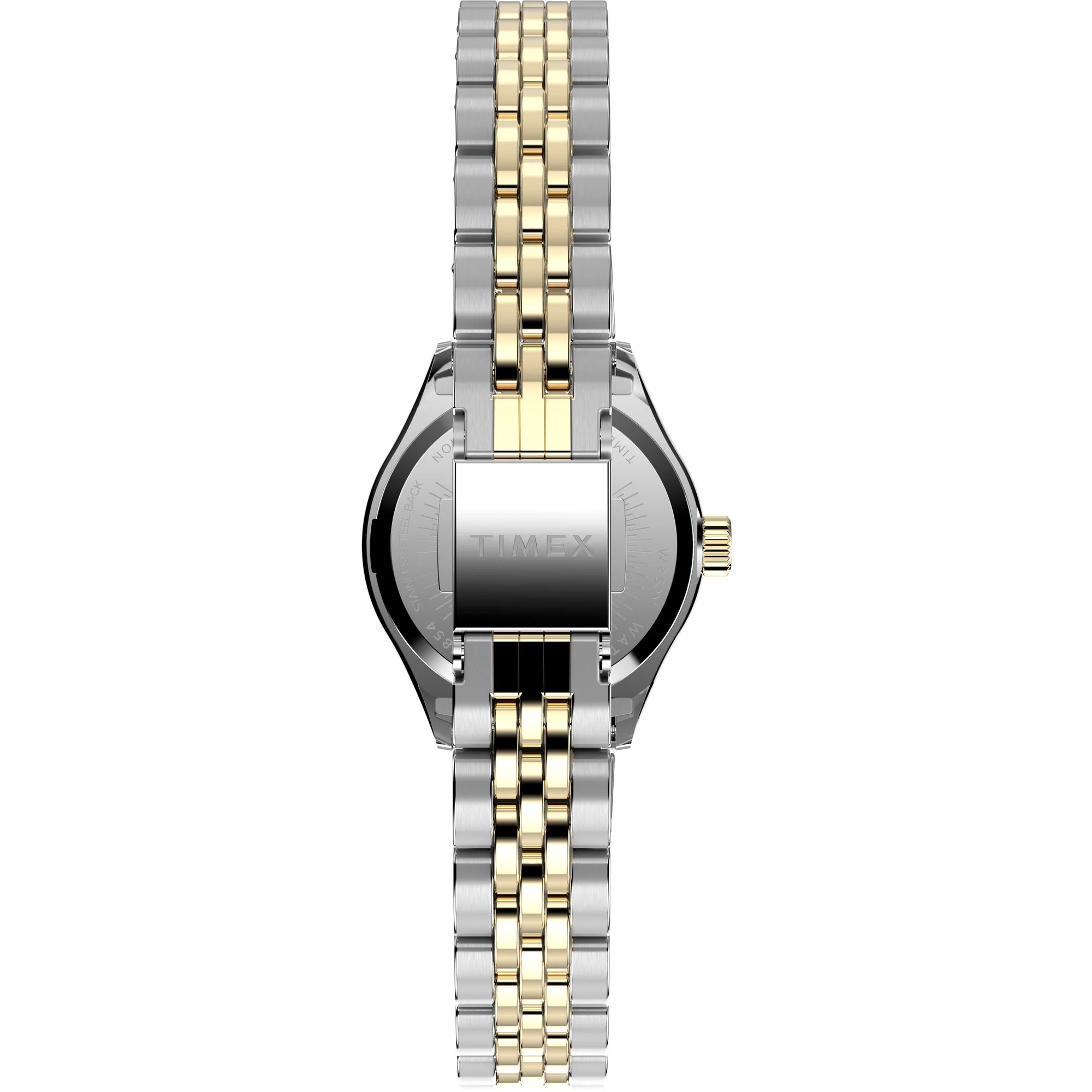 TIMEX Trend Gold-Tone Round Dial Analog Women's Watch - TW2W90900UJ - Image 3