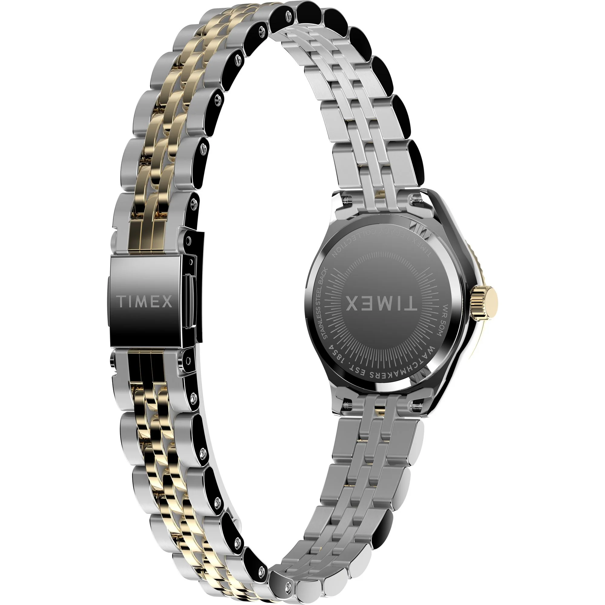 TIMEX Trend Gold-Tone Round Dial Analog Women's Watch - TW2W90900UJ - Image 5
