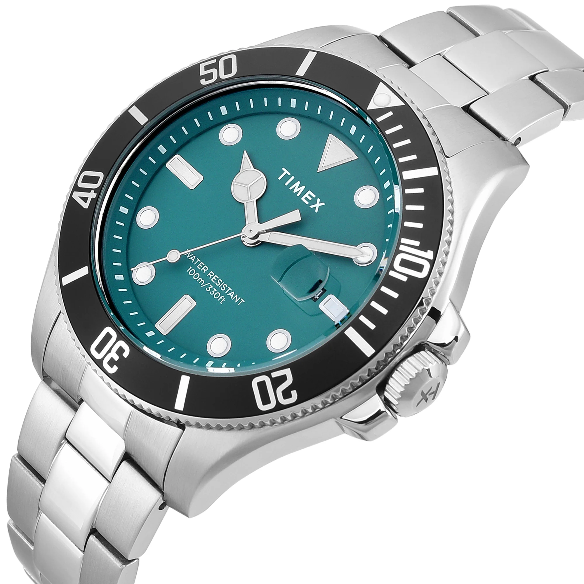 TIMEX TREND Green Round Dial Analog Men's Watch - TWEG27003 - Image 2