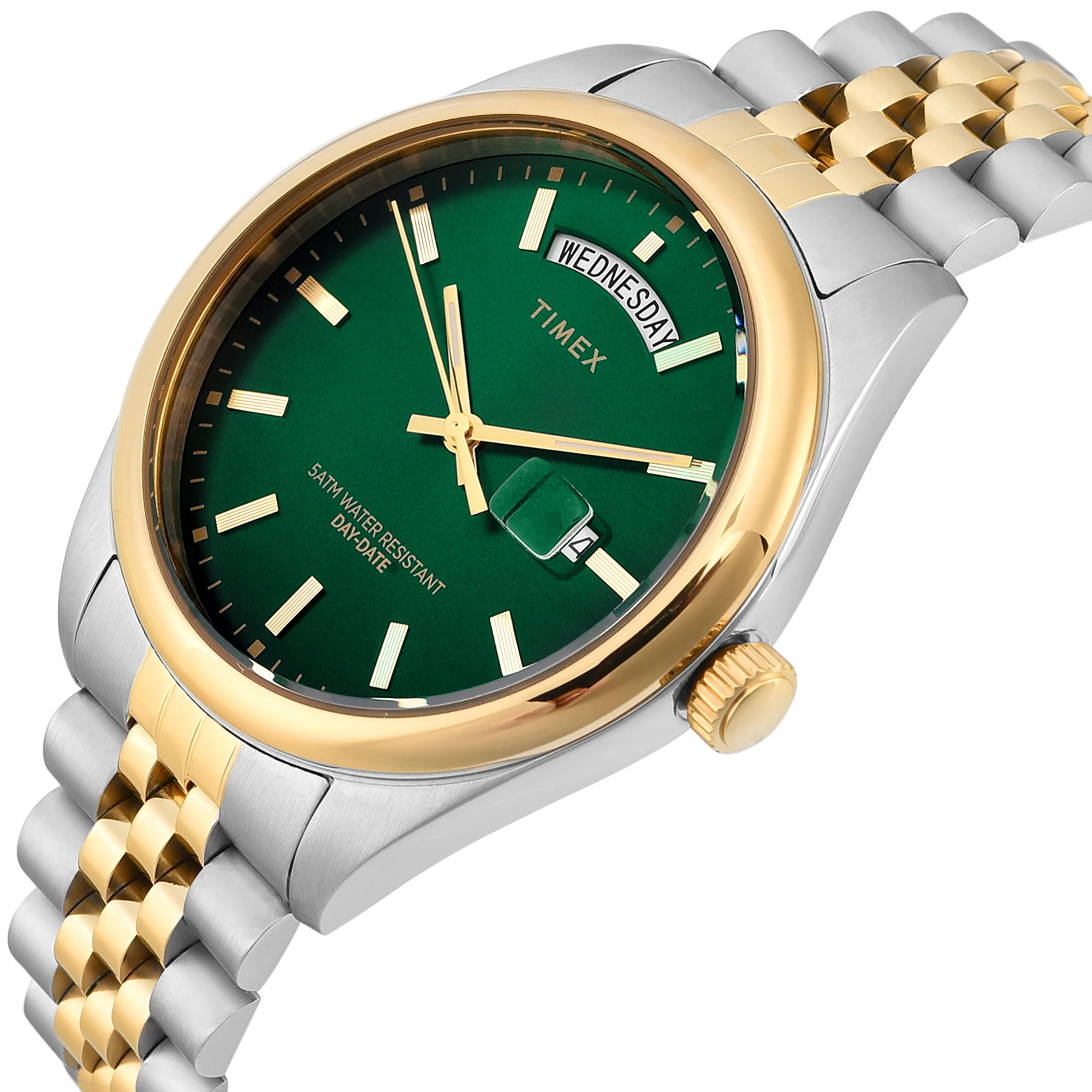 TIMEX TREND Green Round Dial Analog Men's Watch - TWEG27102 - Image 2