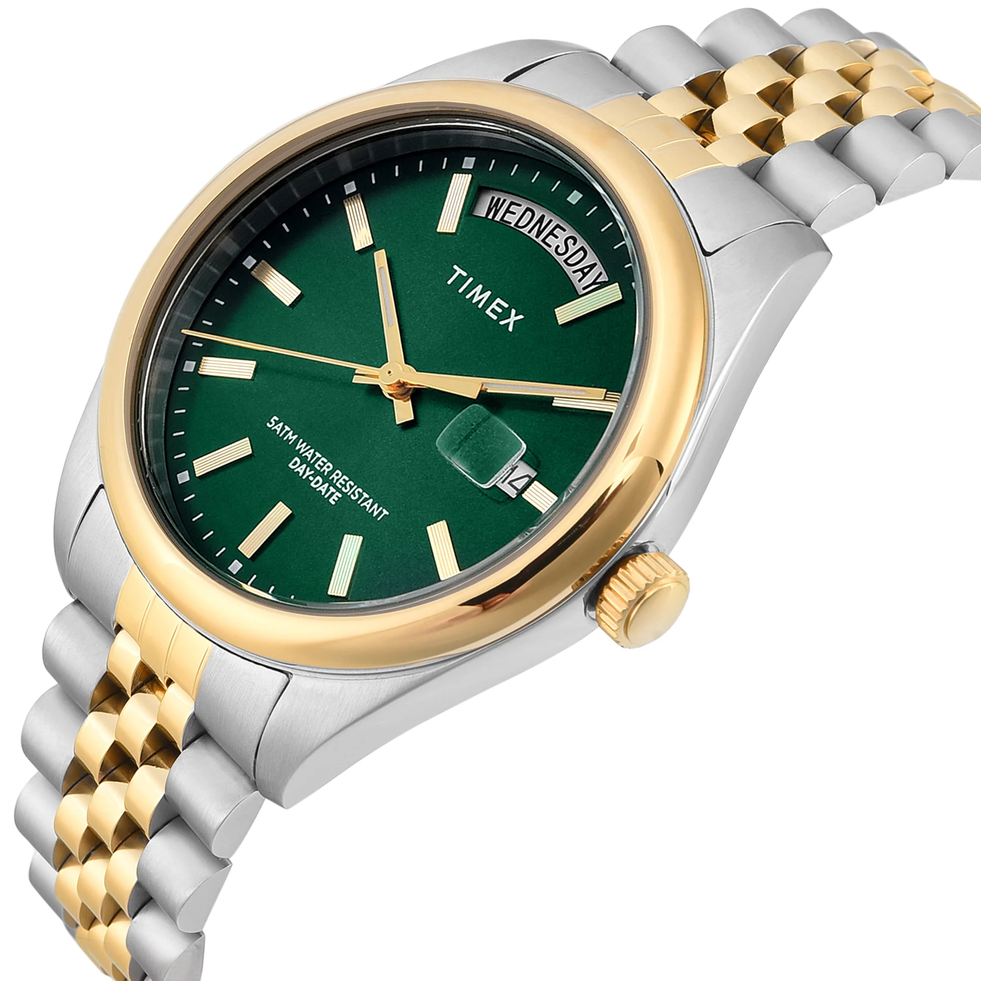 TIMEX TREND Green Round Dial Analog Women's Watch - TWEL21400 - Image 3