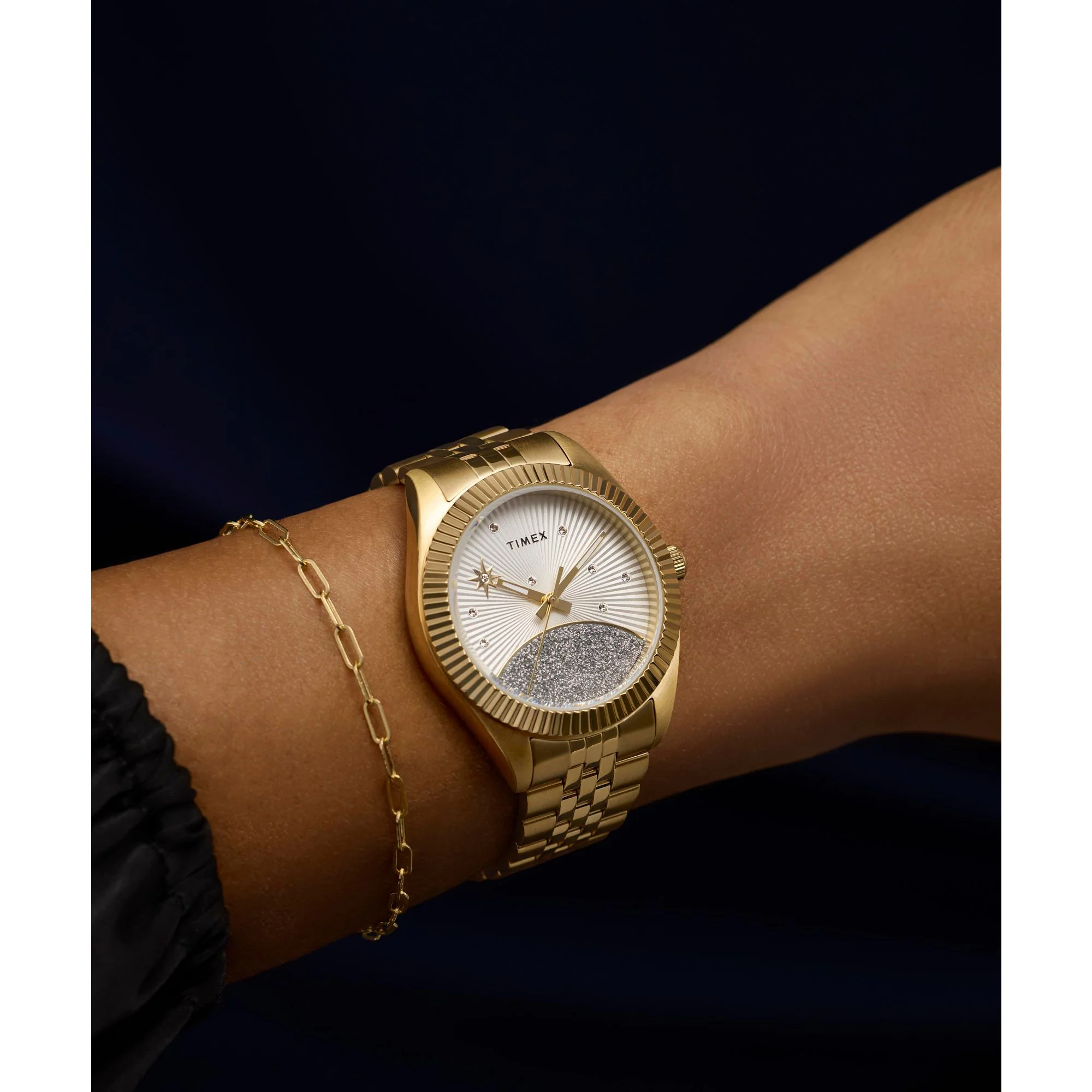 TIMEX Trend Legacy White Round Dial Analog Women's Watch - TW2Y20300IK - Image 7