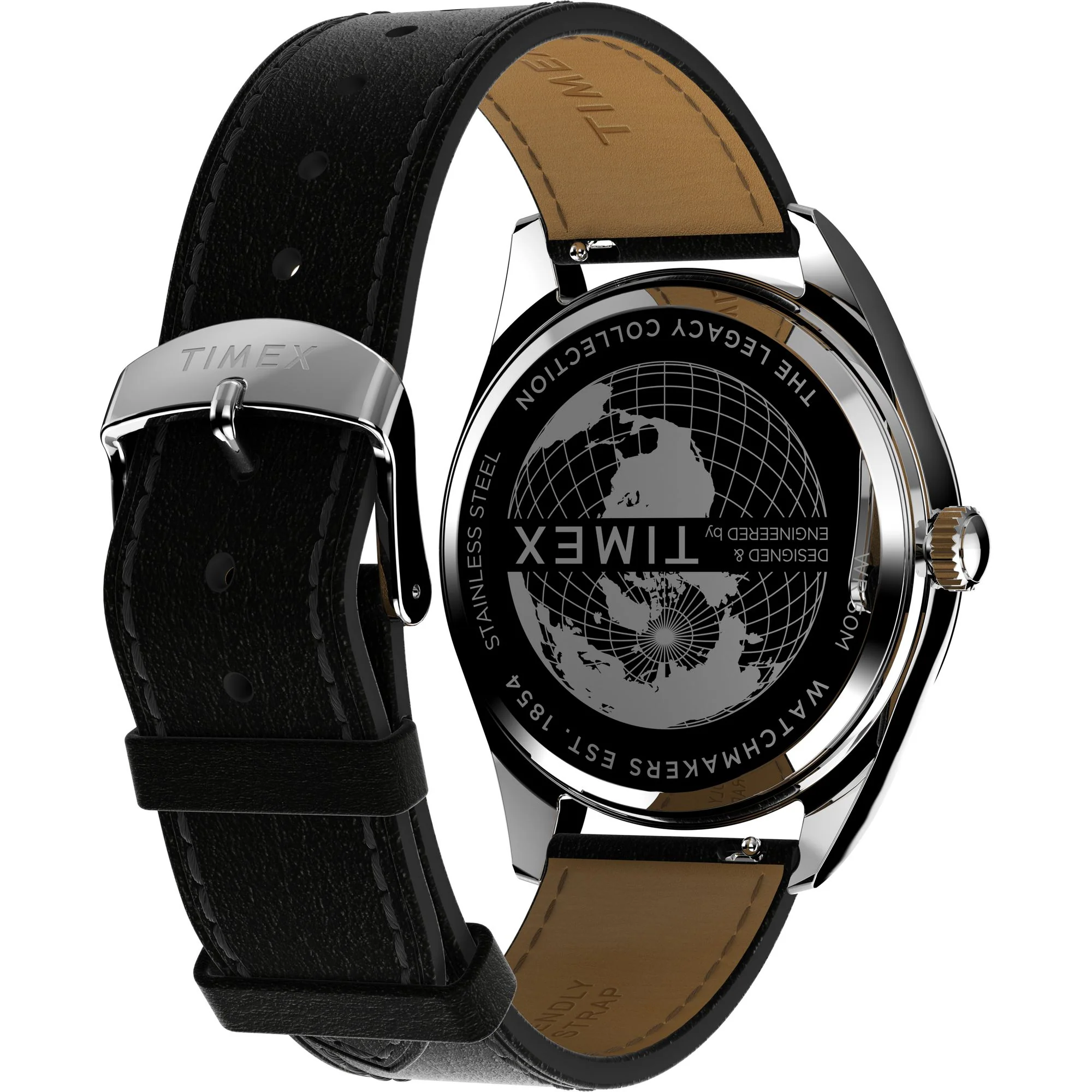 TIMEX Trend Men Black Round Dial Analog Watch - TW2W57400UJ - Image 5