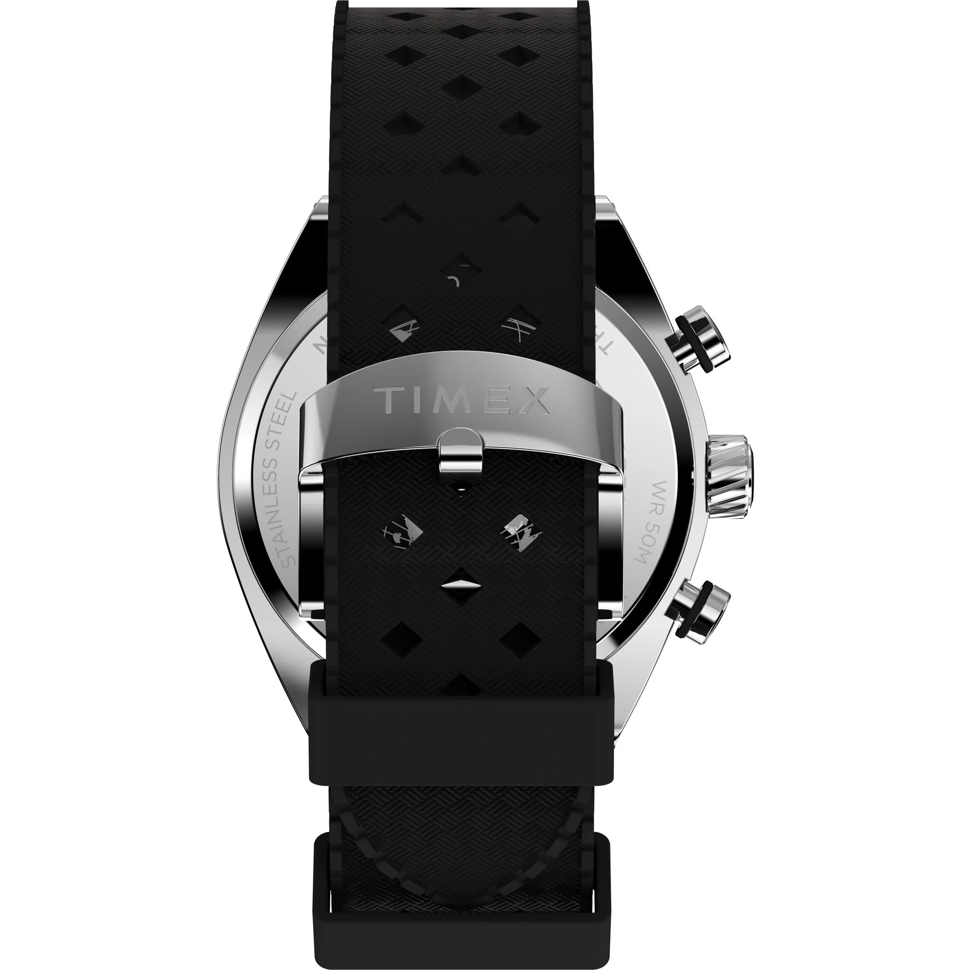TIMEX Trend Men Black Tonneau Dial Analog Watch - TW2W64500UJ - Image 3