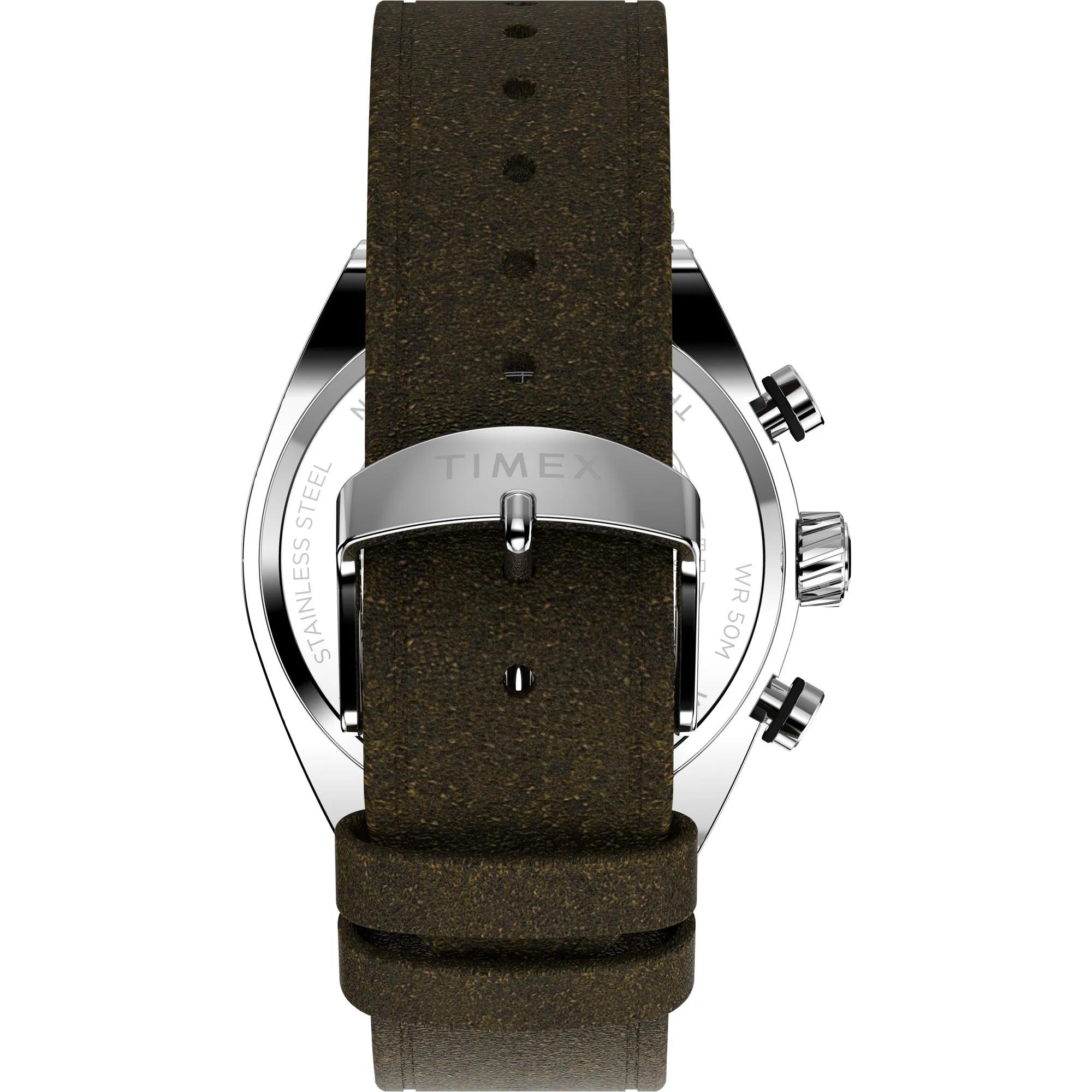 TIMEX Trend Men Silver Tonneau Dial Analog Watch - TW2W50100UJ - Image 4