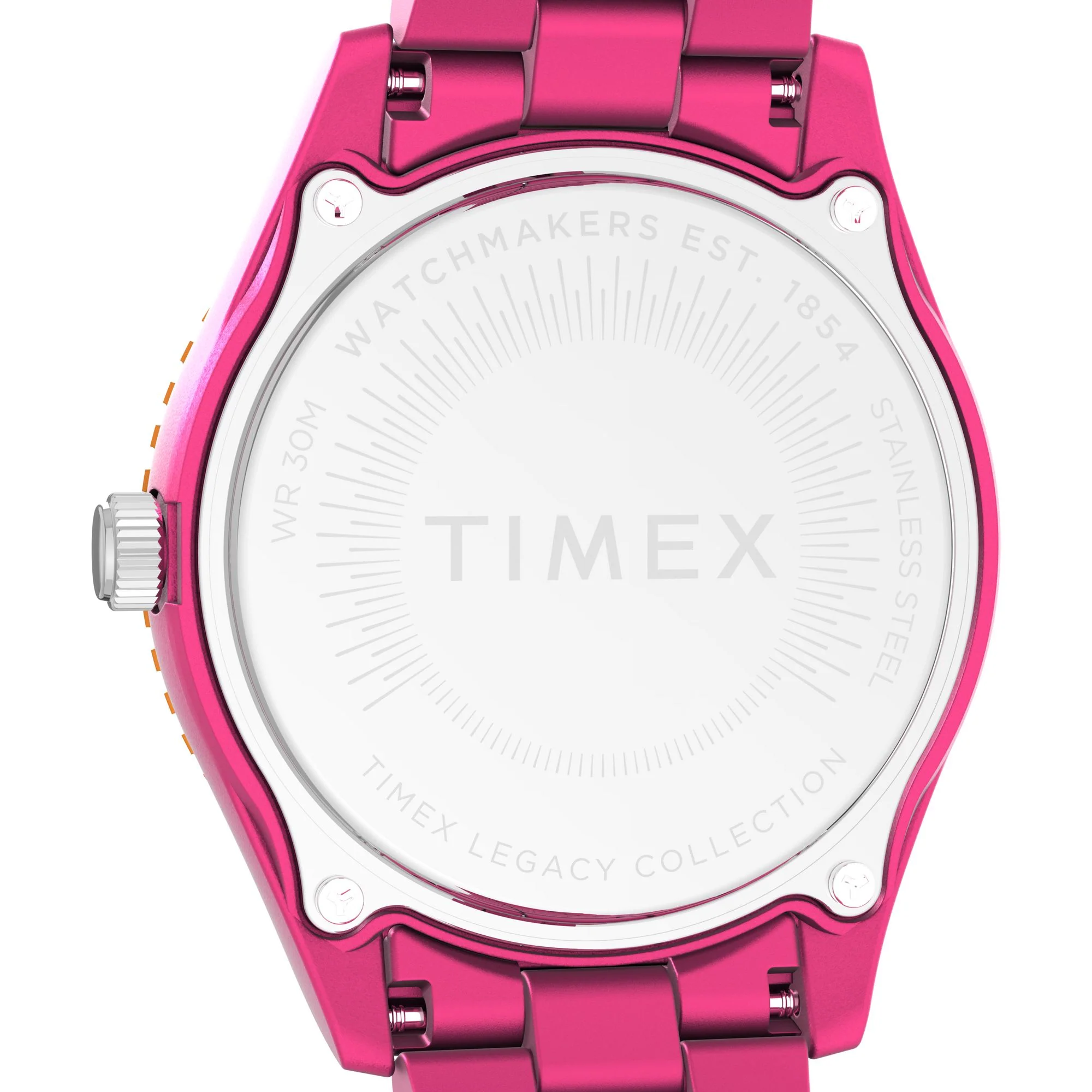 TIMEX Trend Pink Round Dial Analog Women's Watch - TW2Y04600UJ - Image 3
