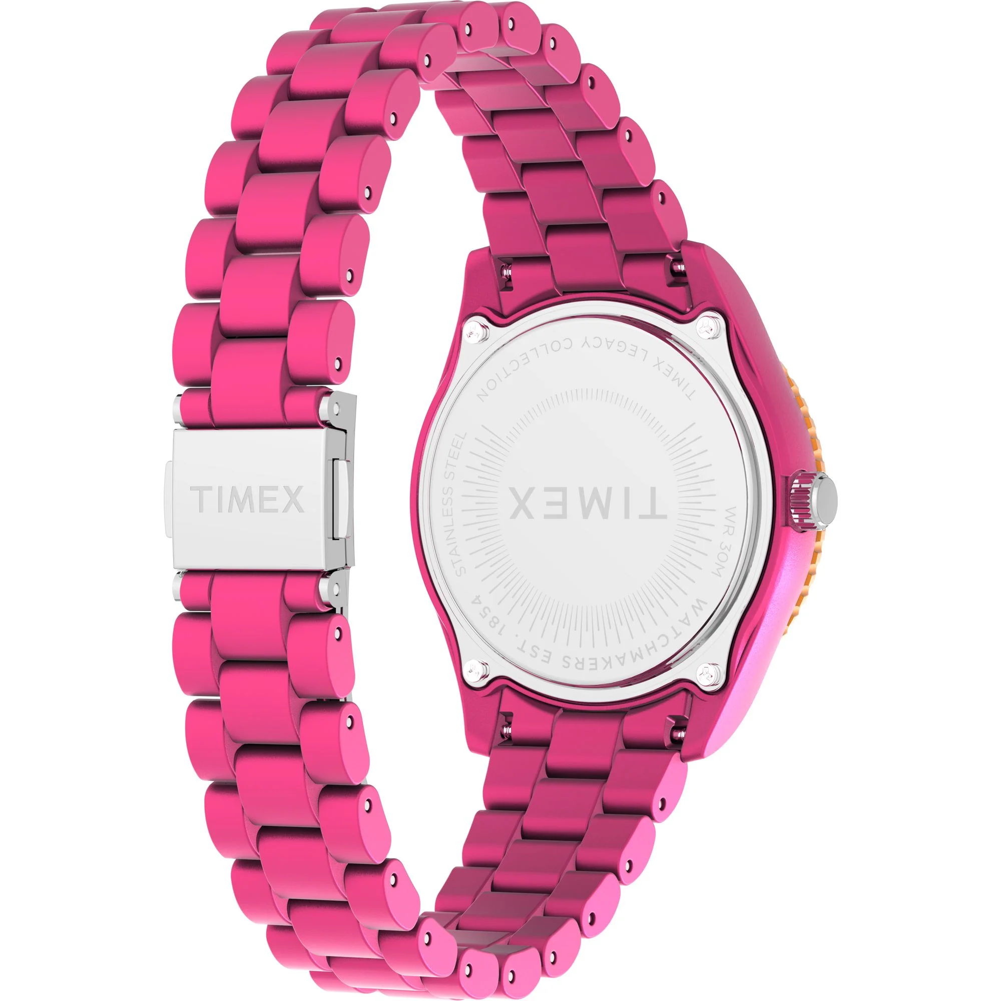 TIMEX Trend Pink Round Dial Analog Women's Watch - TW2Y04600UJ - Image 4