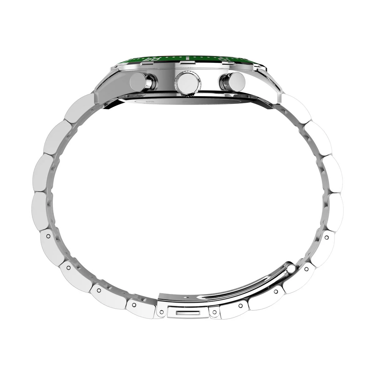 Timex Trend Round 42mm Green Dial Analog Men Watch - TW2Y62100UJ - Image 2