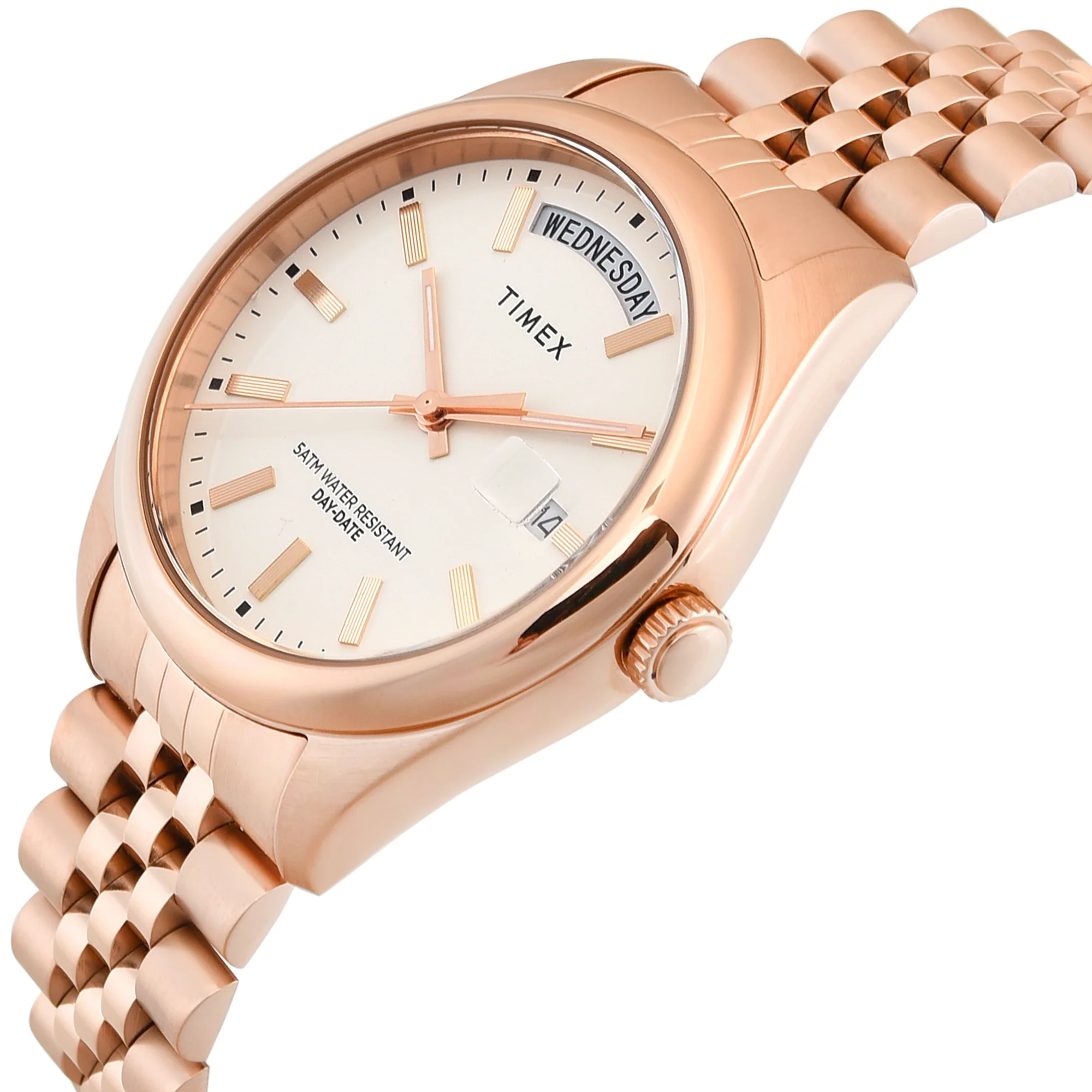 TIMEX TREND White Round Dial Analog Women's Watch - TWEL21401 - Image 3