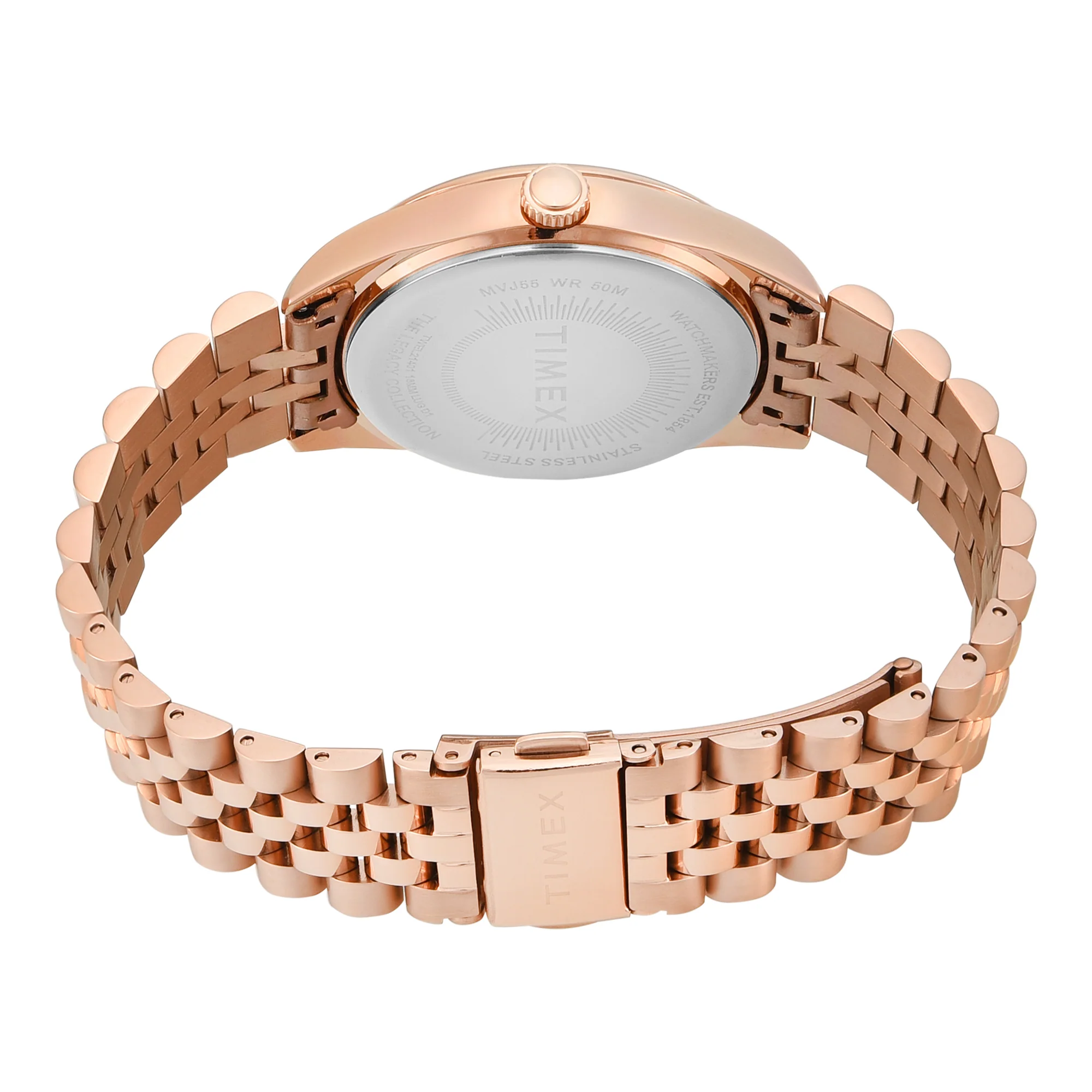 TIMEX TREND White Round Dial Analog Women's Watch - TWEL21401 - Image 5