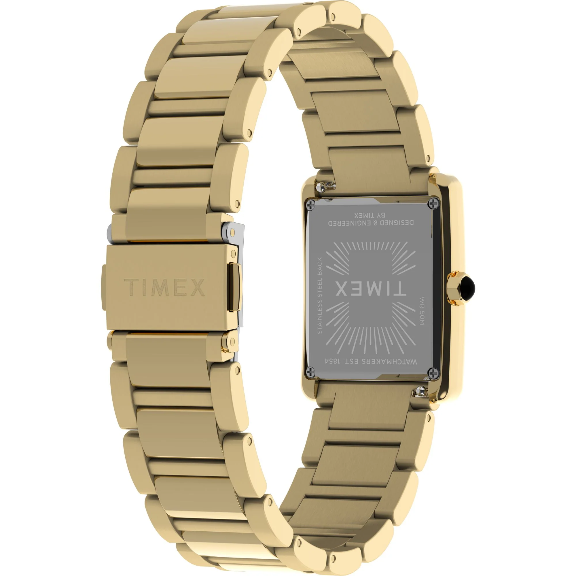 TIMEX Trend Women Green Rectangle Dial Analog Watch - TW2W87500UJ - Image 3