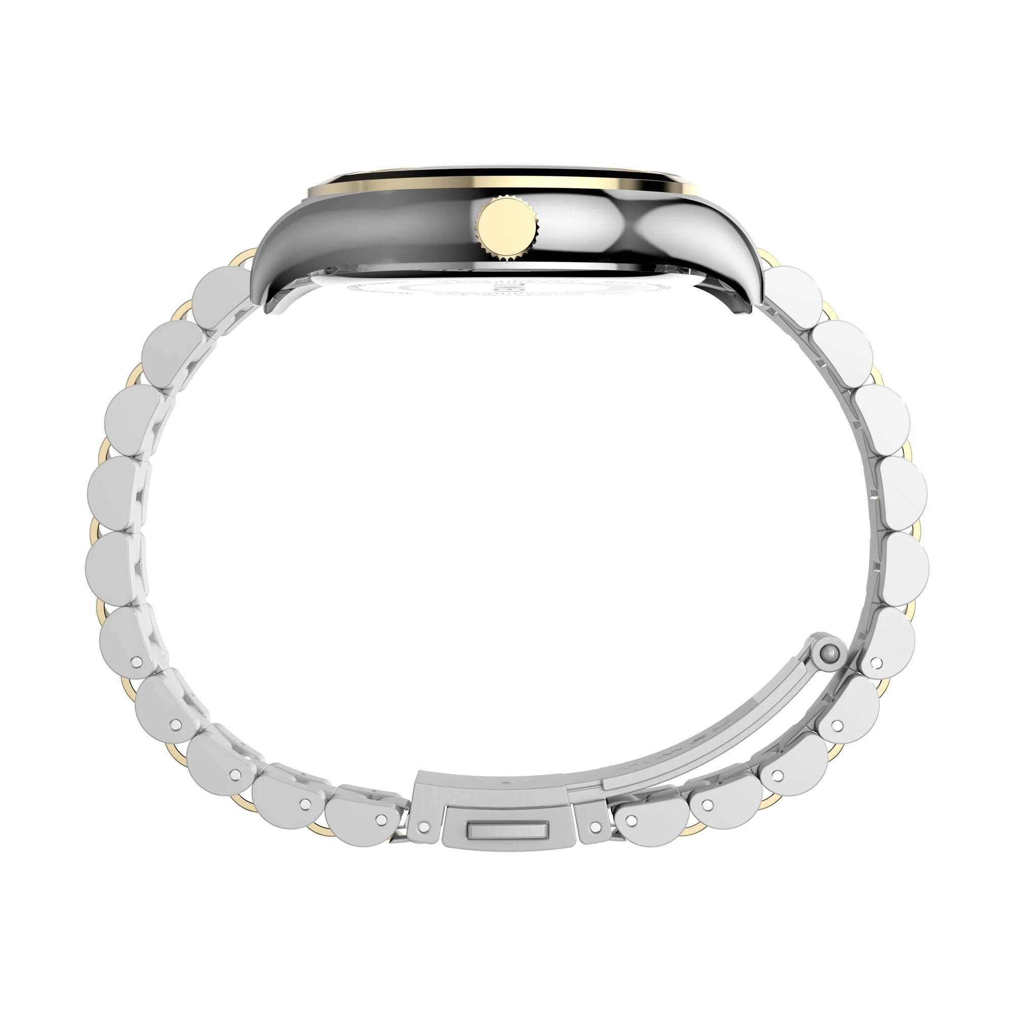 TIMEX Trend Women Mother of Pearl White Round Dial Analog Watch - TW2W85500UJ - Image 3