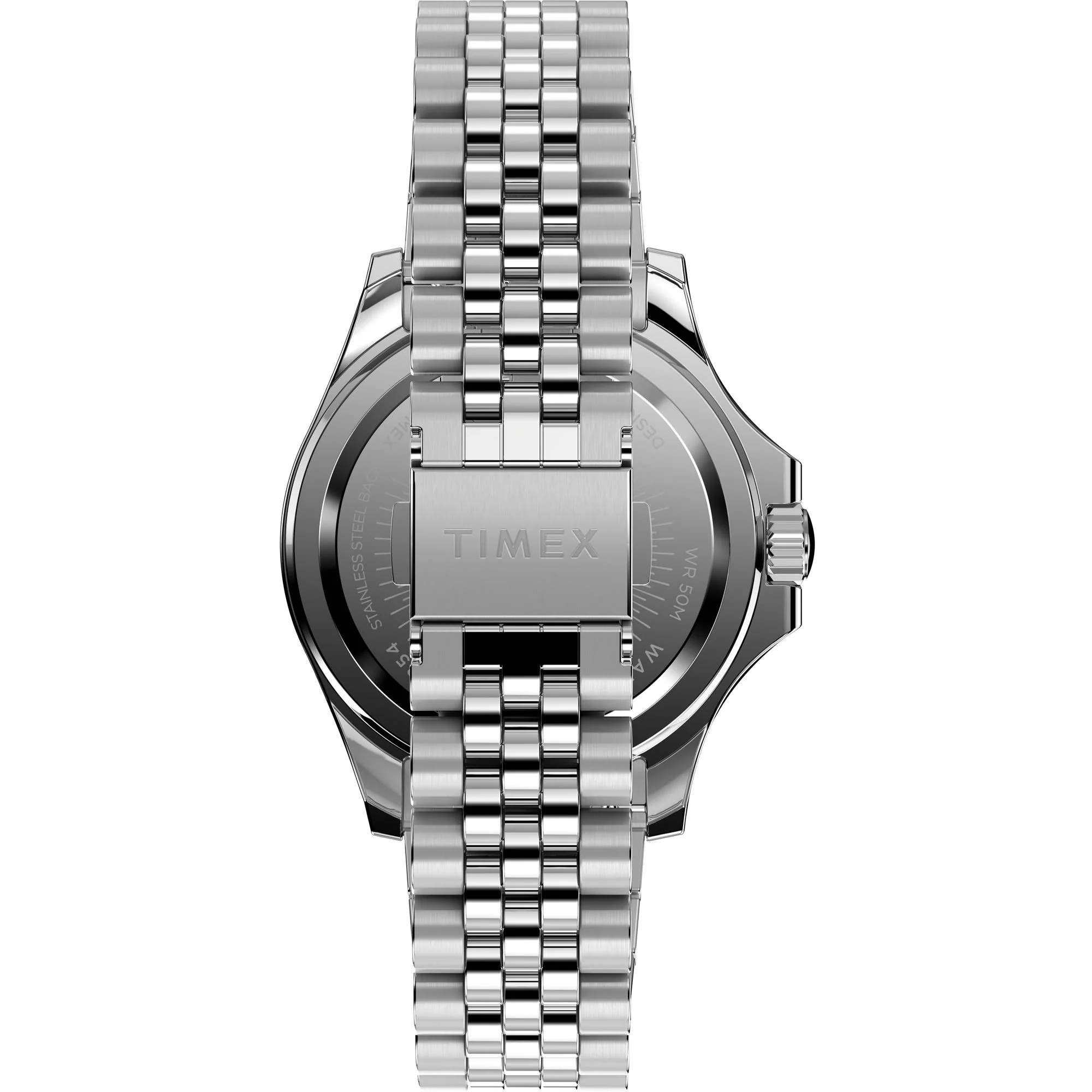 TIMEX Trend Women Silver Round Dial Analog Watch - TW2W33000UJ - Image 3