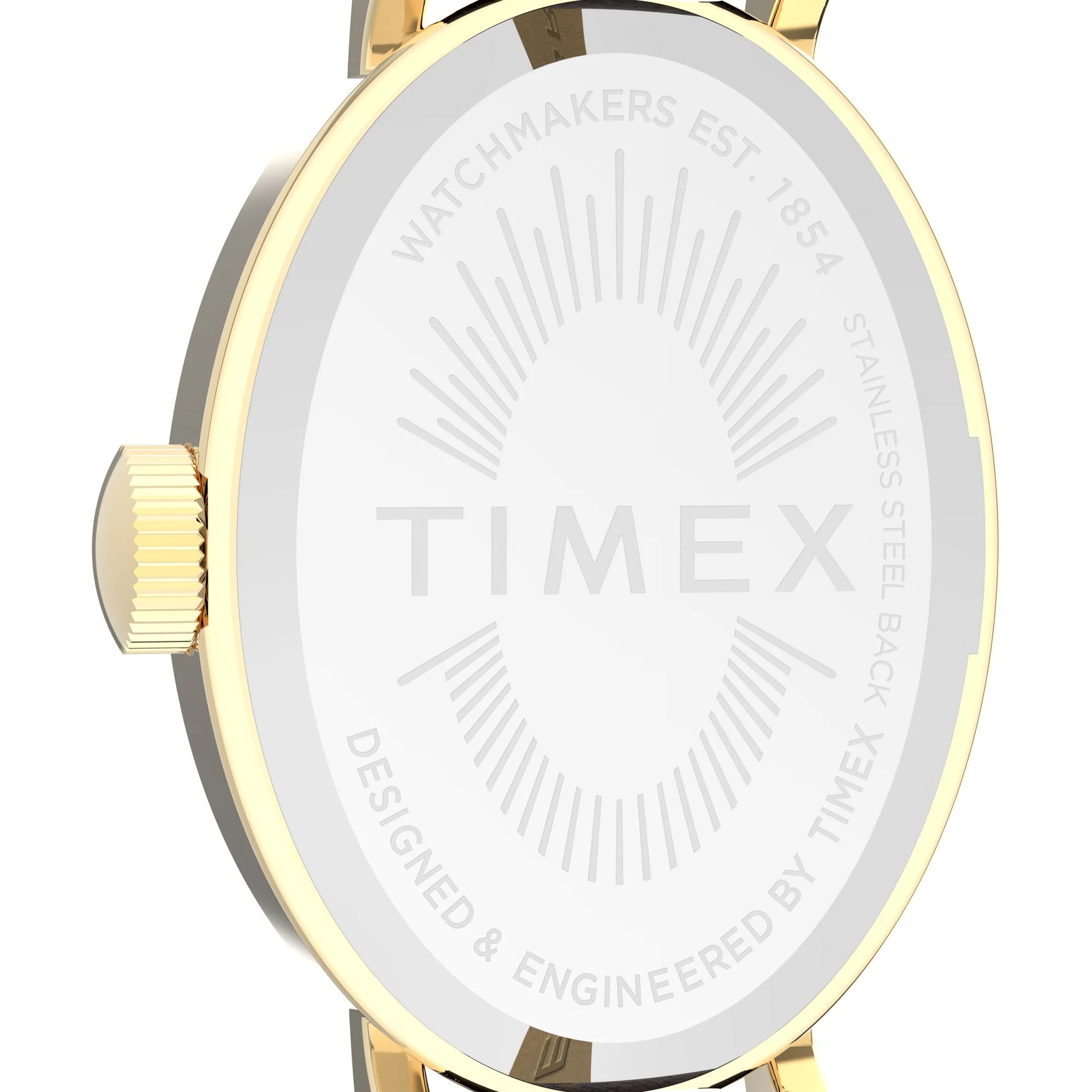 TIMEX Trend Women White Oval Dial Analog Watch - TW2W78500UJ - Image 4