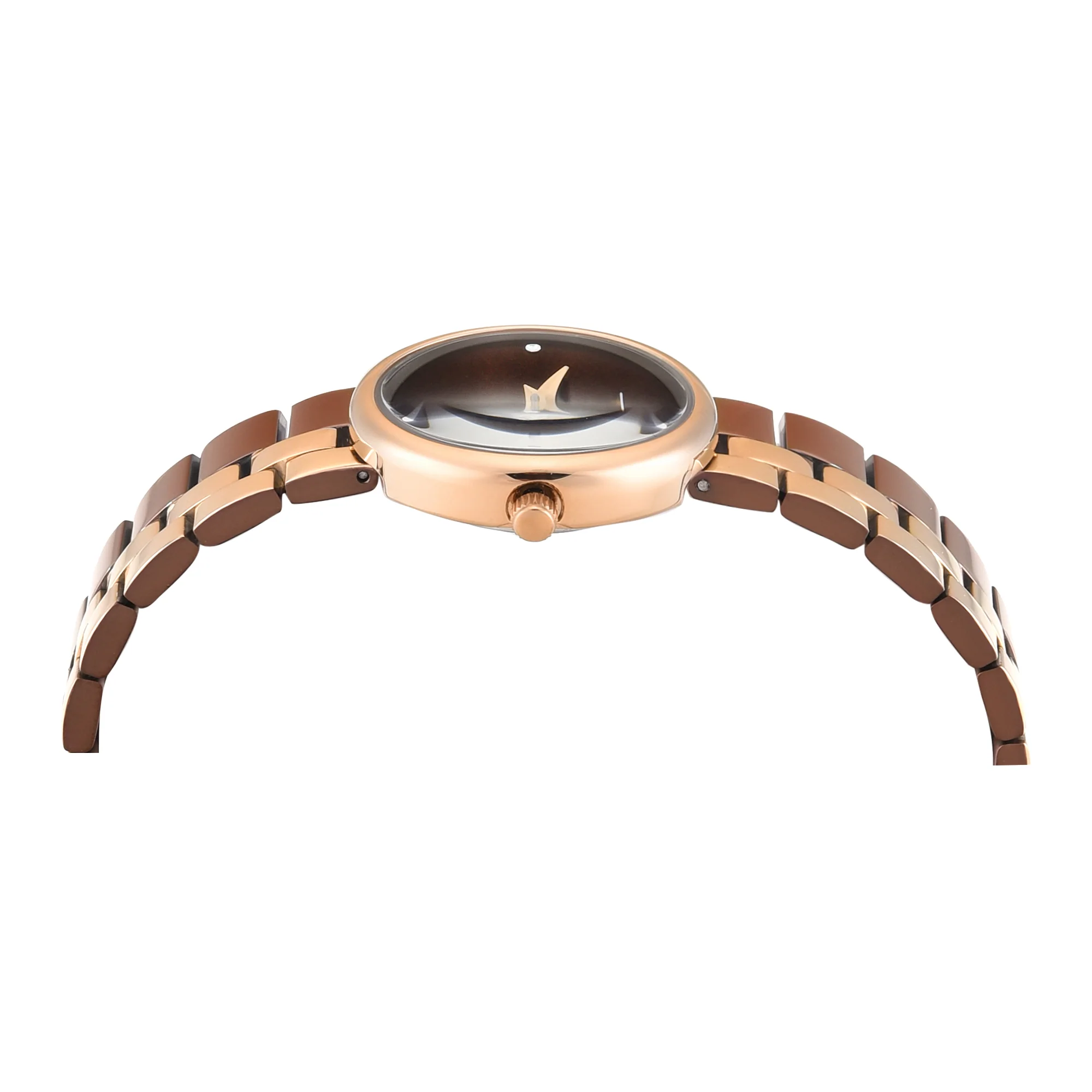 Timex Trendline Oval 23mm Brown Dial Analog Women Watch - TWEL27102 - Image 4