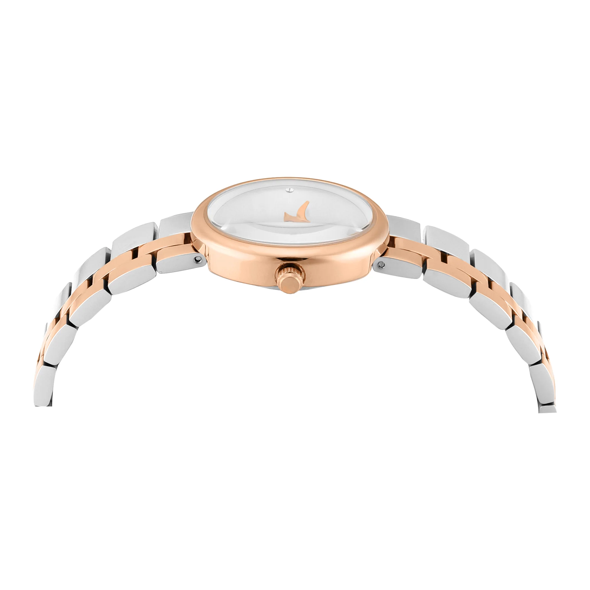 Timex Trendline Oval 23mm Silver Dial Analog Women Watch - TWEL27101 - Image 4