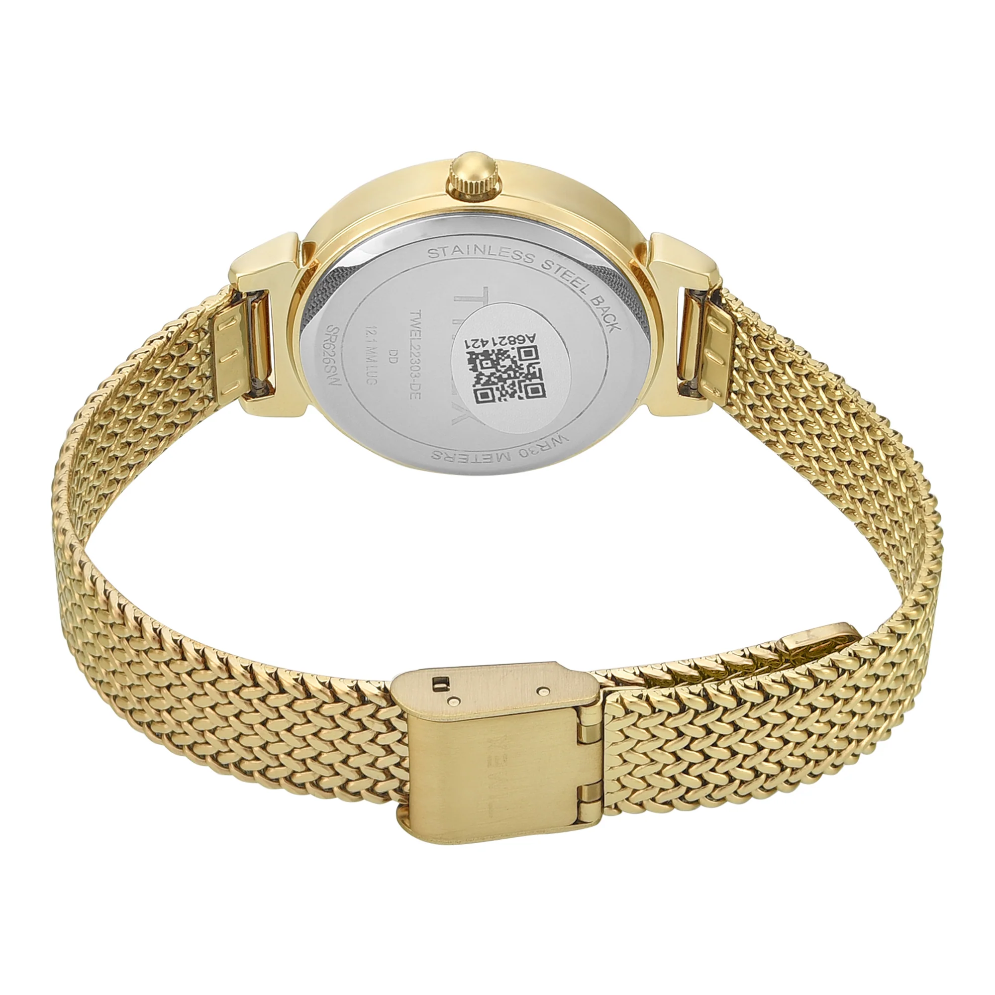 Timex Trendline Round 32mm Champagne Dial Analog Women Watch - TWEL22303 - Image 5