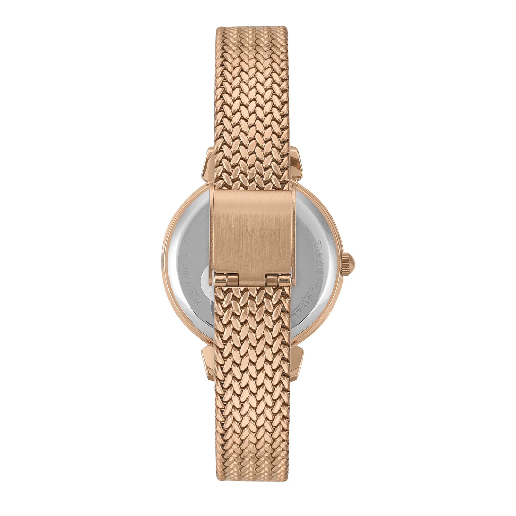 Timex Trendline Round 32mm Rose Gold Dial Analog Women Watch - TWEL22304 - Image 6