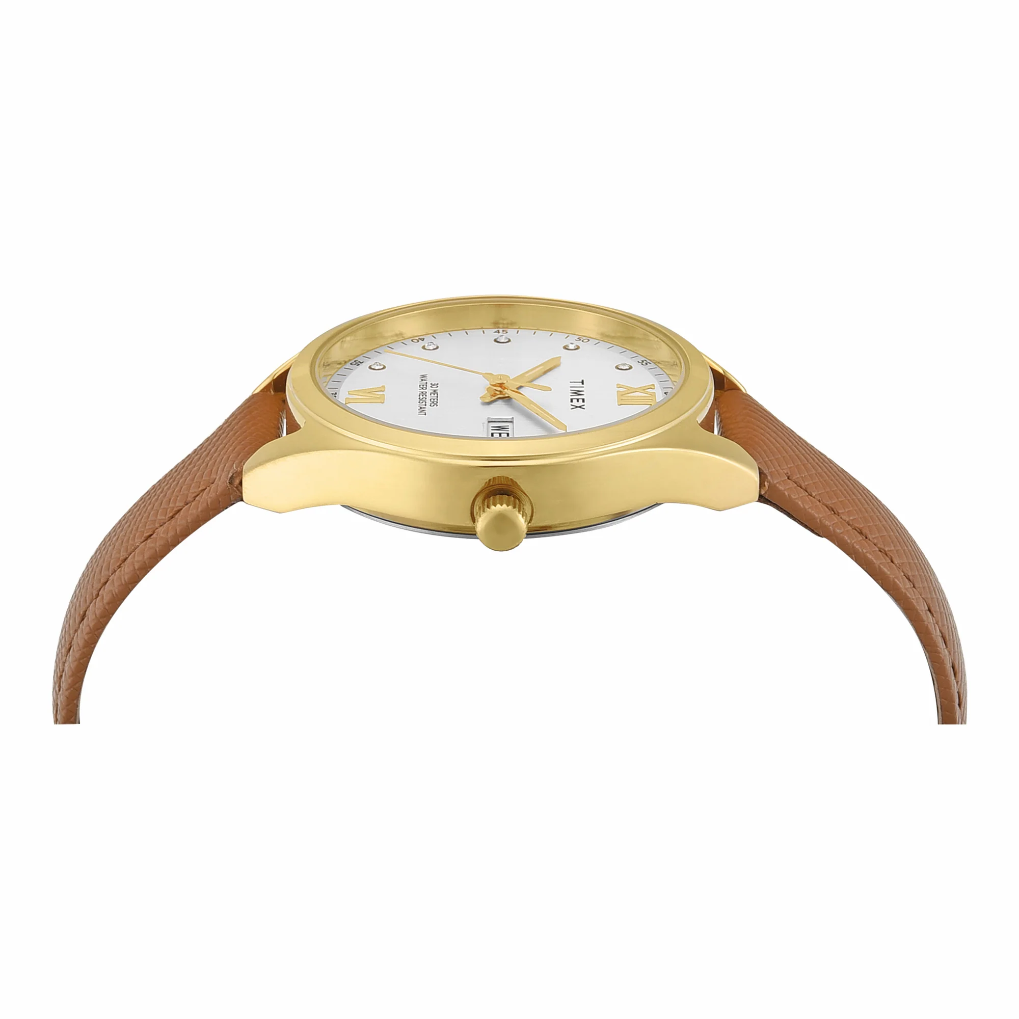 Timex Trendline Round 34mm Silver Dial Analog Women Watch - TWEL26803 - Image 4