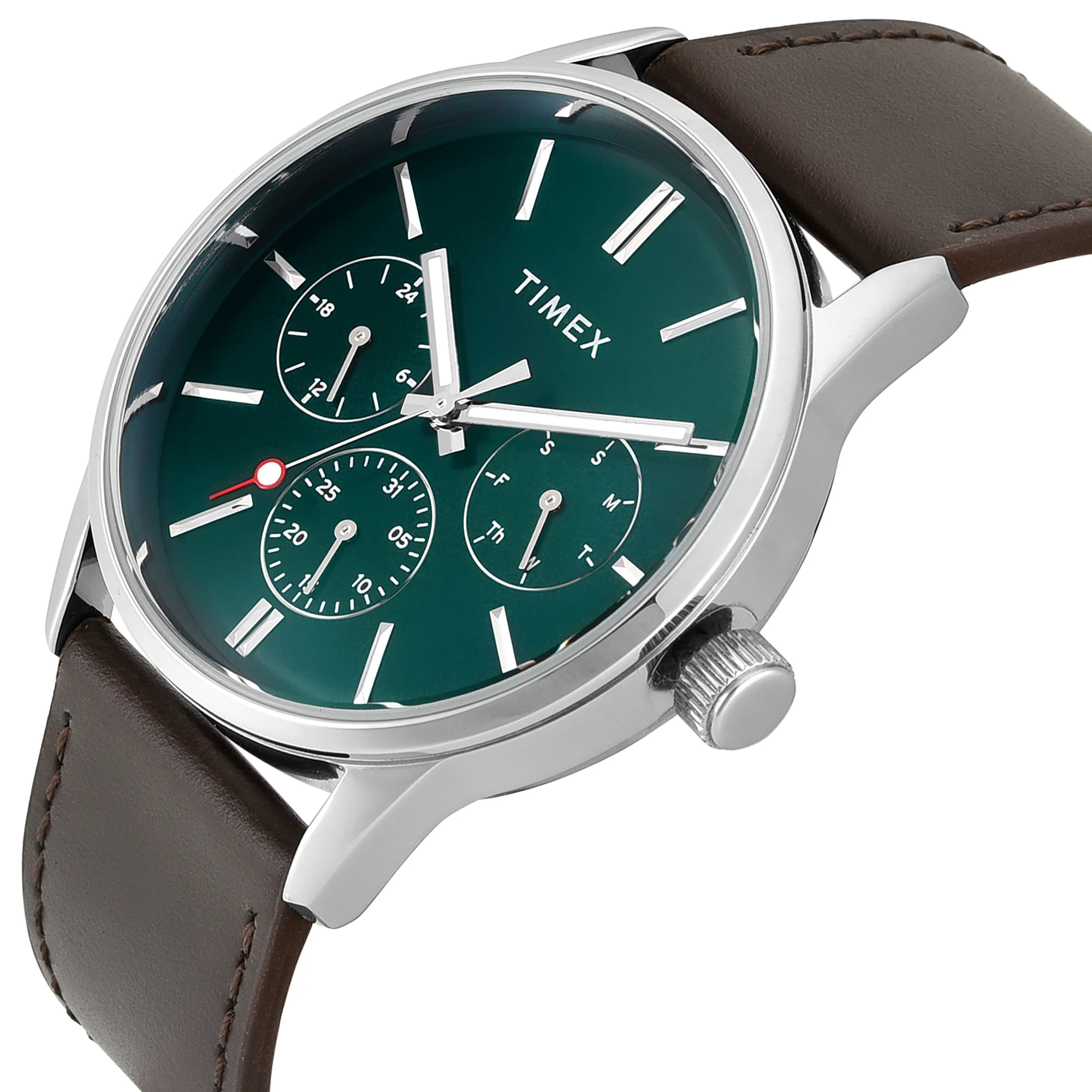 Timex Trendline Round 41mm Teal Dial Analog Men Watch - TWEG25513 - Image 3