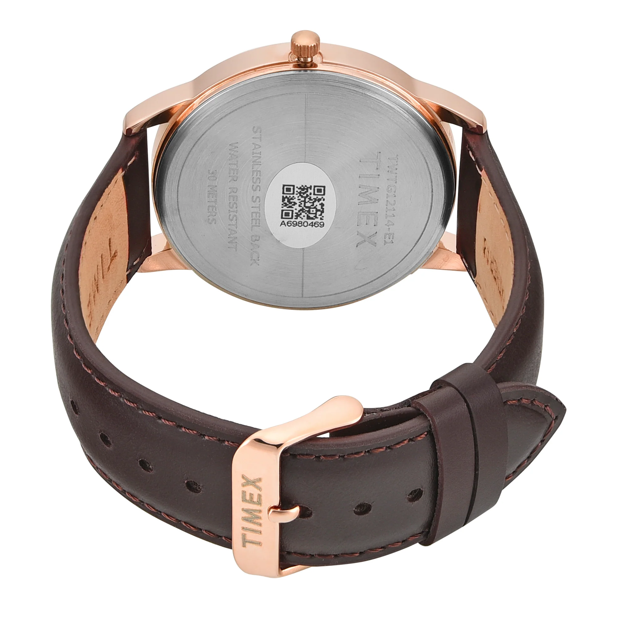 Timex Trendline Round 43mm Brown Dial Analog Men Watch - TWTG12114 - Image 2