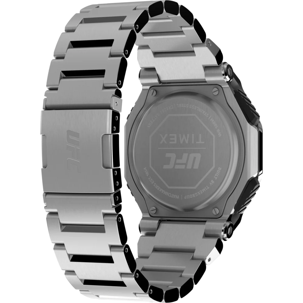 Timex UFC Colossus 45mm Stainless Steel Bracelet Watch-TW2V84700X6 - Image 3