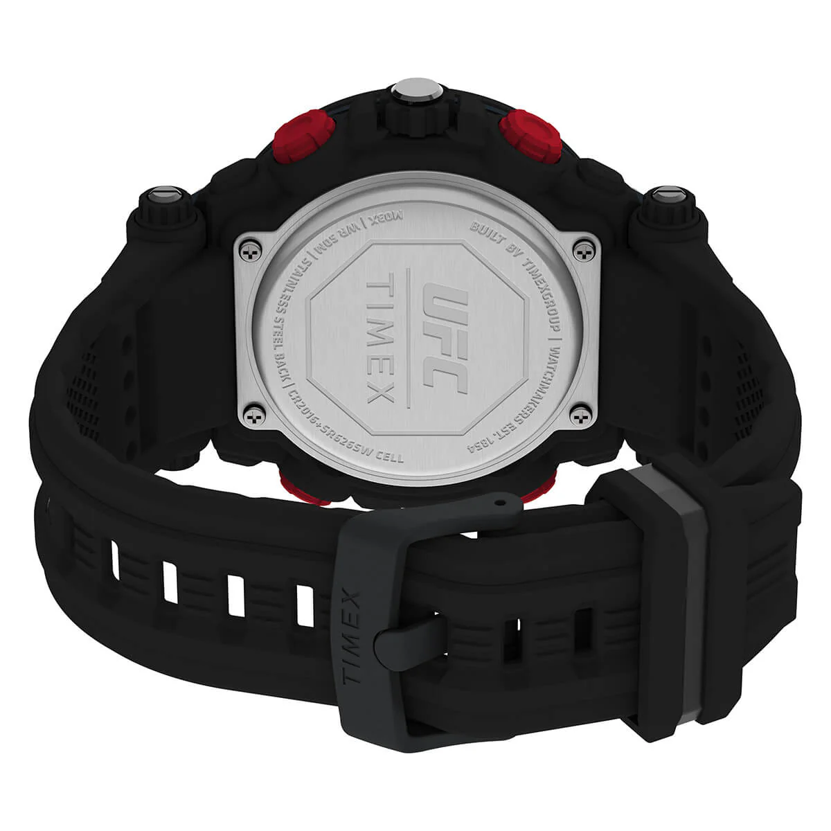 Timex Men Black Round Resin Dial Analog  Digital Watch - TW5M528000D - Image 3