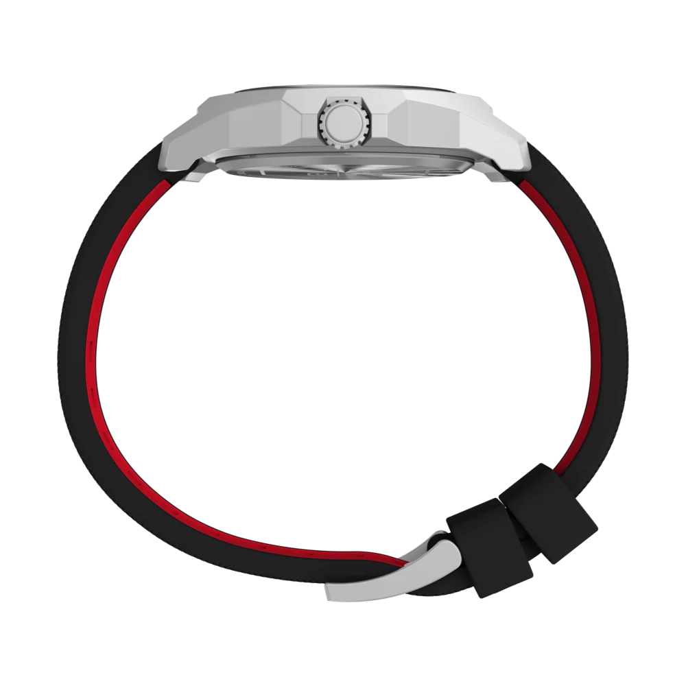 Timex UFC Reveal 41mm Silicone Backed Leather Strap Watch -TW2V85400X6 - Image 2