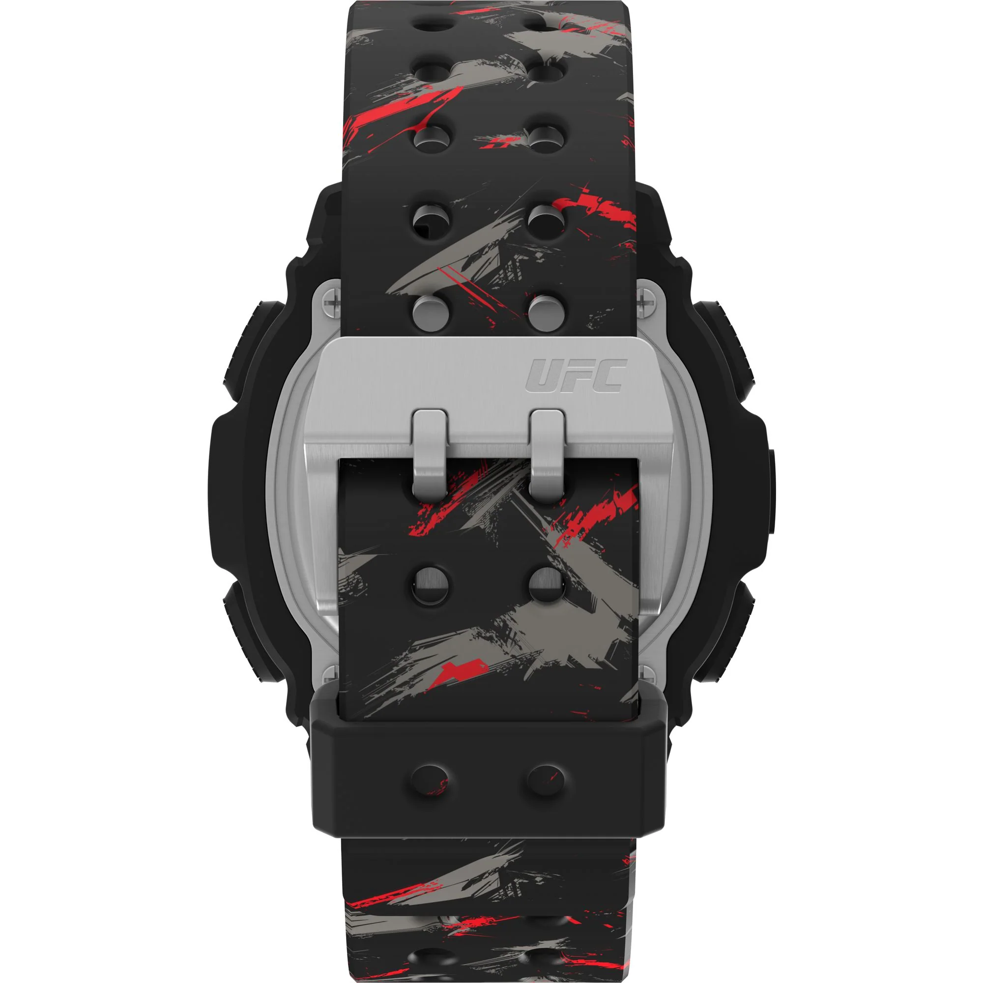 TIMEX UFC Shock Xl Men Black Square Dial Digital Watch - TW2V85200X6 - Image 5
