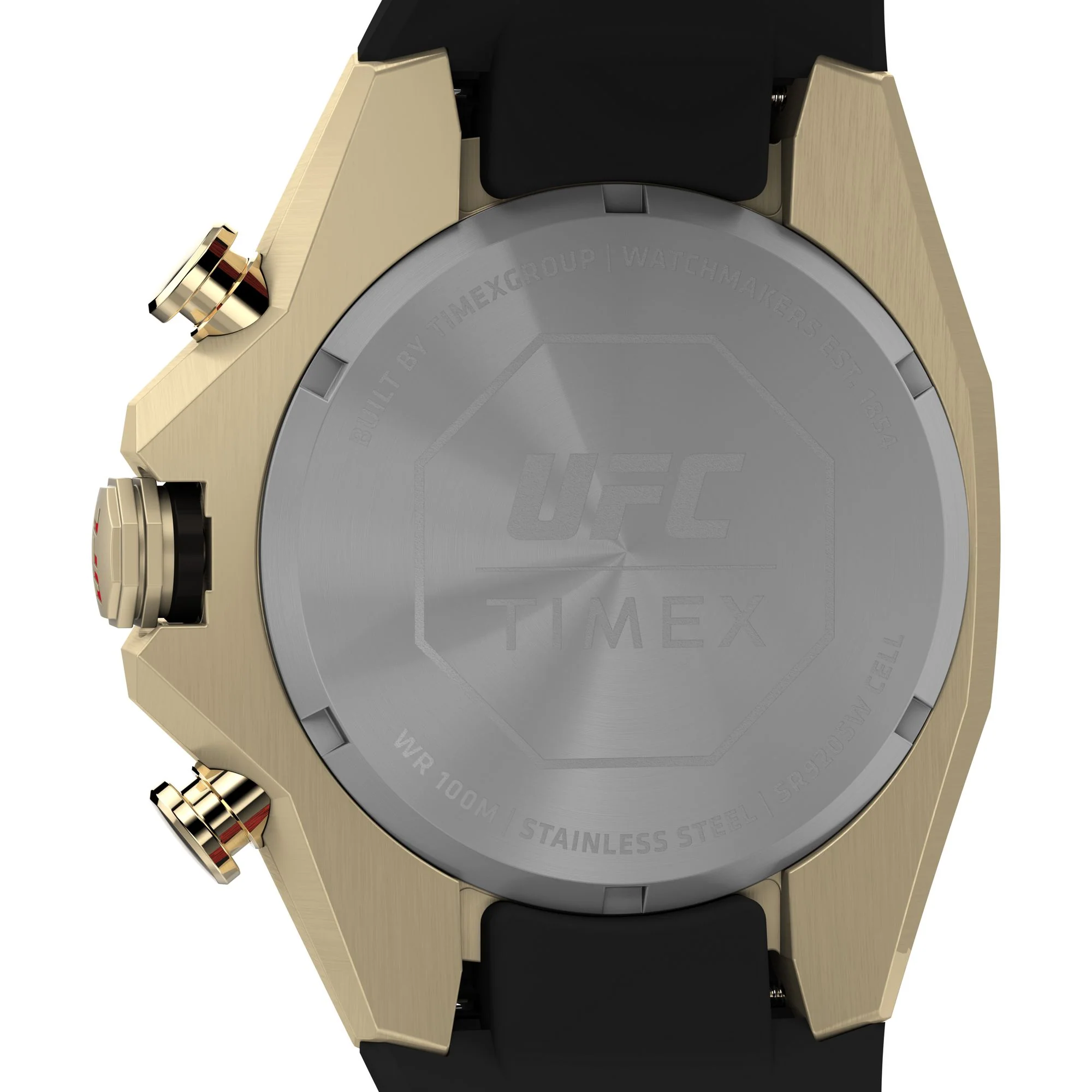 TIMEX UFC Street Men Black Octagonal Dial Analog Watch - TW2W69800UJ - Image 4