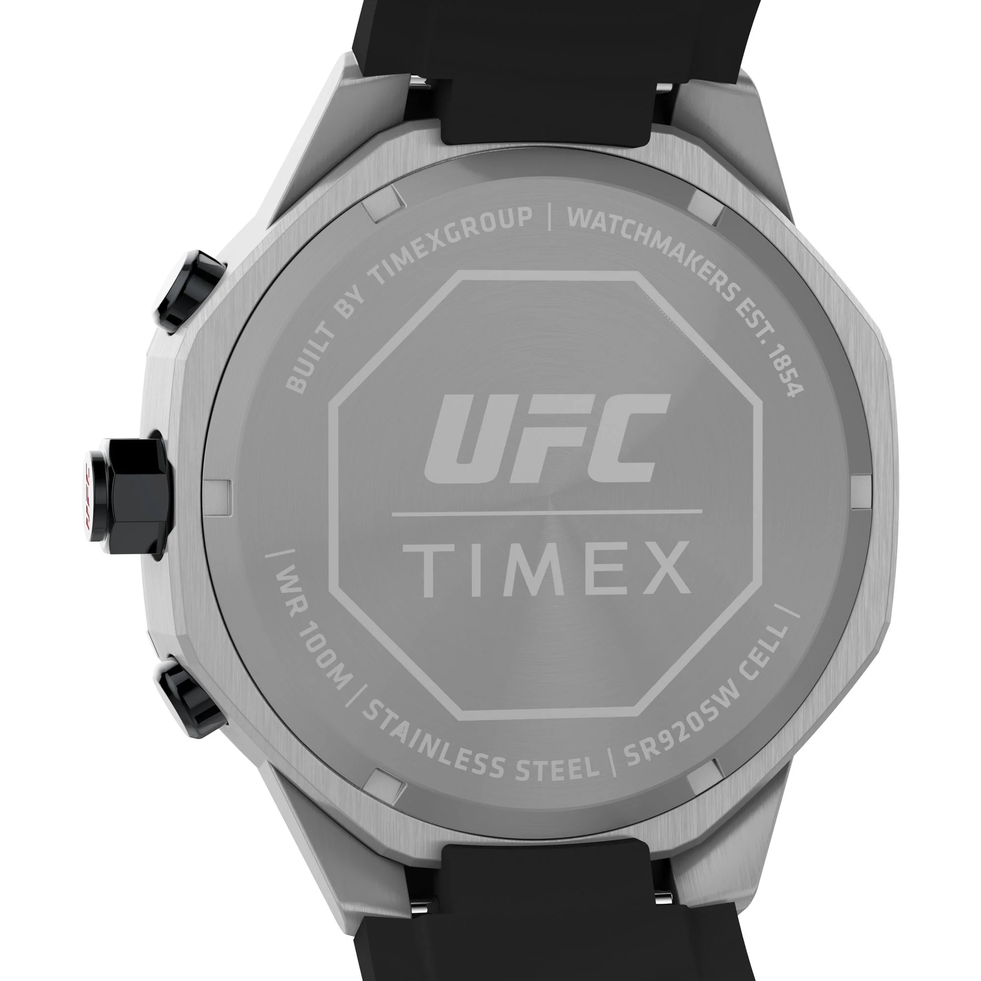 Timex UFC Street Unisex Black Octogonal Analog Watch - TW2V99300X6 - Image 4