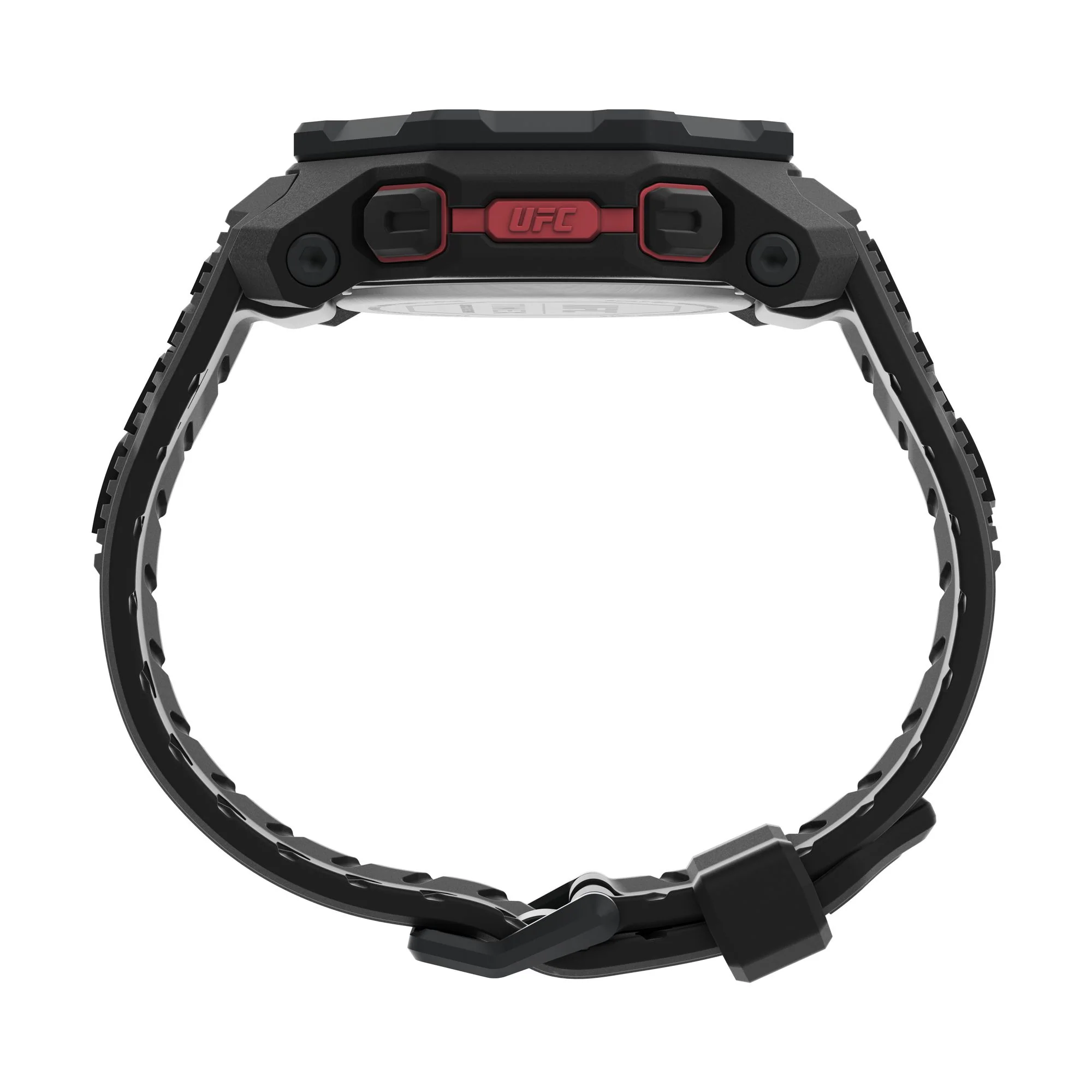 TIMEX UFC Strength Men Black Octagonal Dial Digital Watch - TW2V88100X6 - Image 5